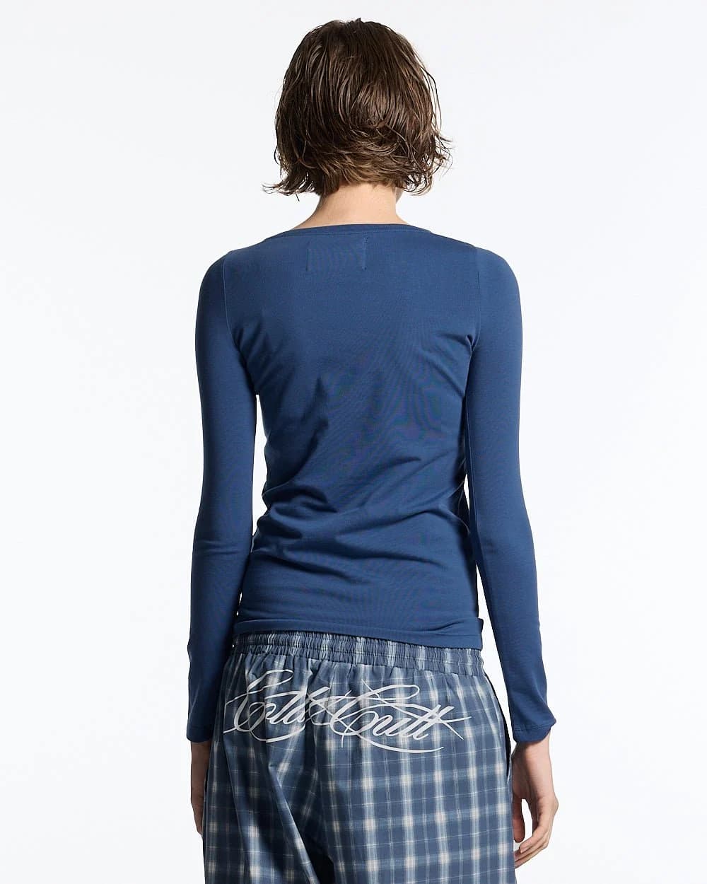 ROUGH LONGSLEEVE TEE BLUE 4