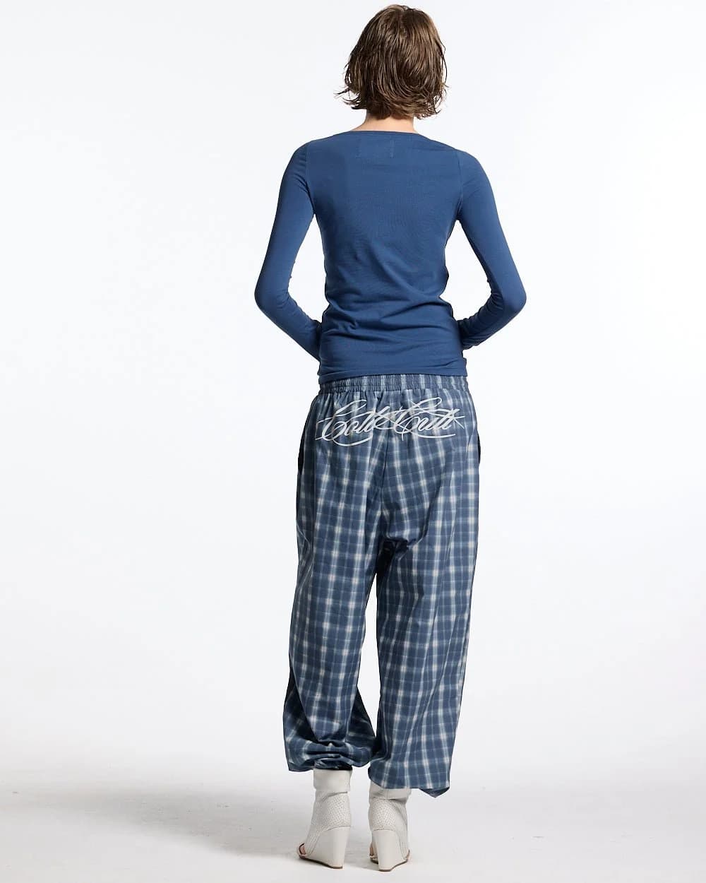 ROUGH LONGSLEEVE TEE BLUE 6