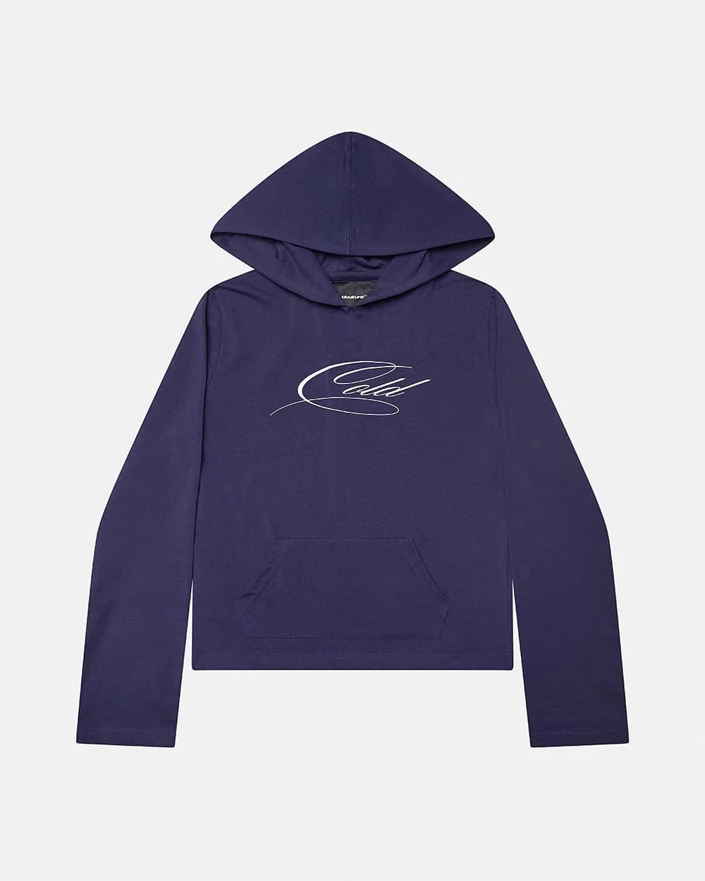 BABY SCRIPT HOODIE BLUE 2