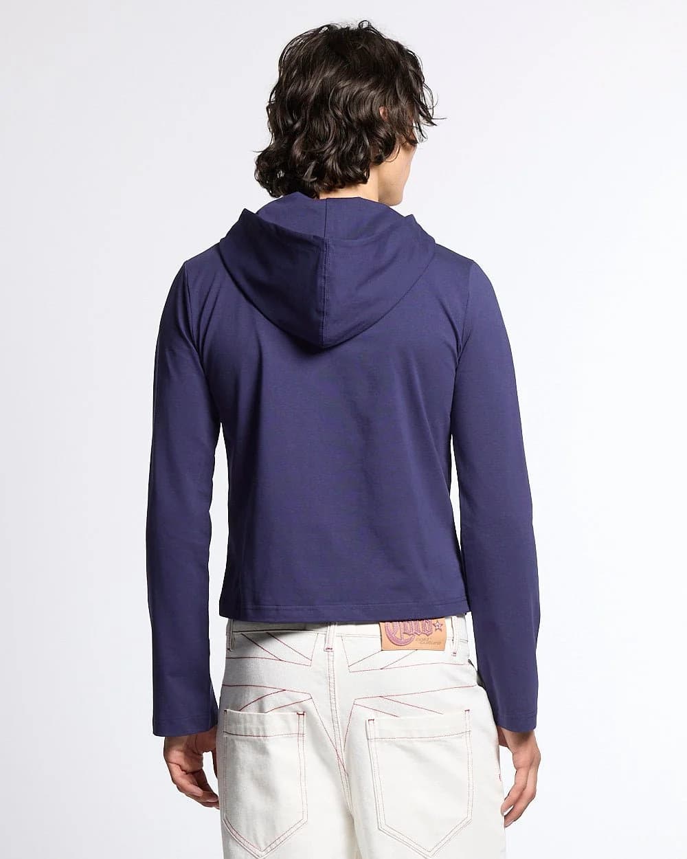 BABY SCRIPT HOODIE BLUE 6