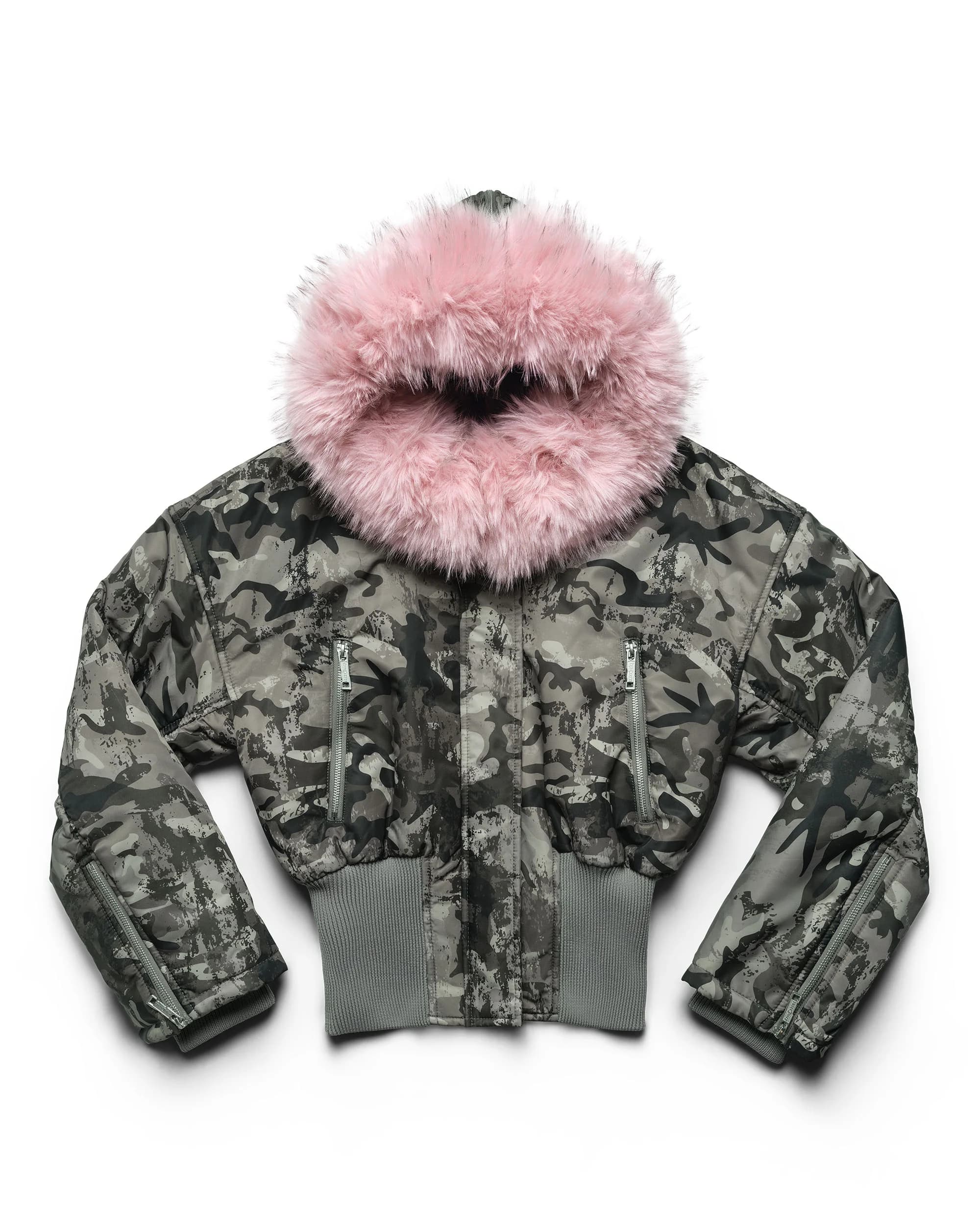 Juicy x Racer Camo Fitted Bomber 2