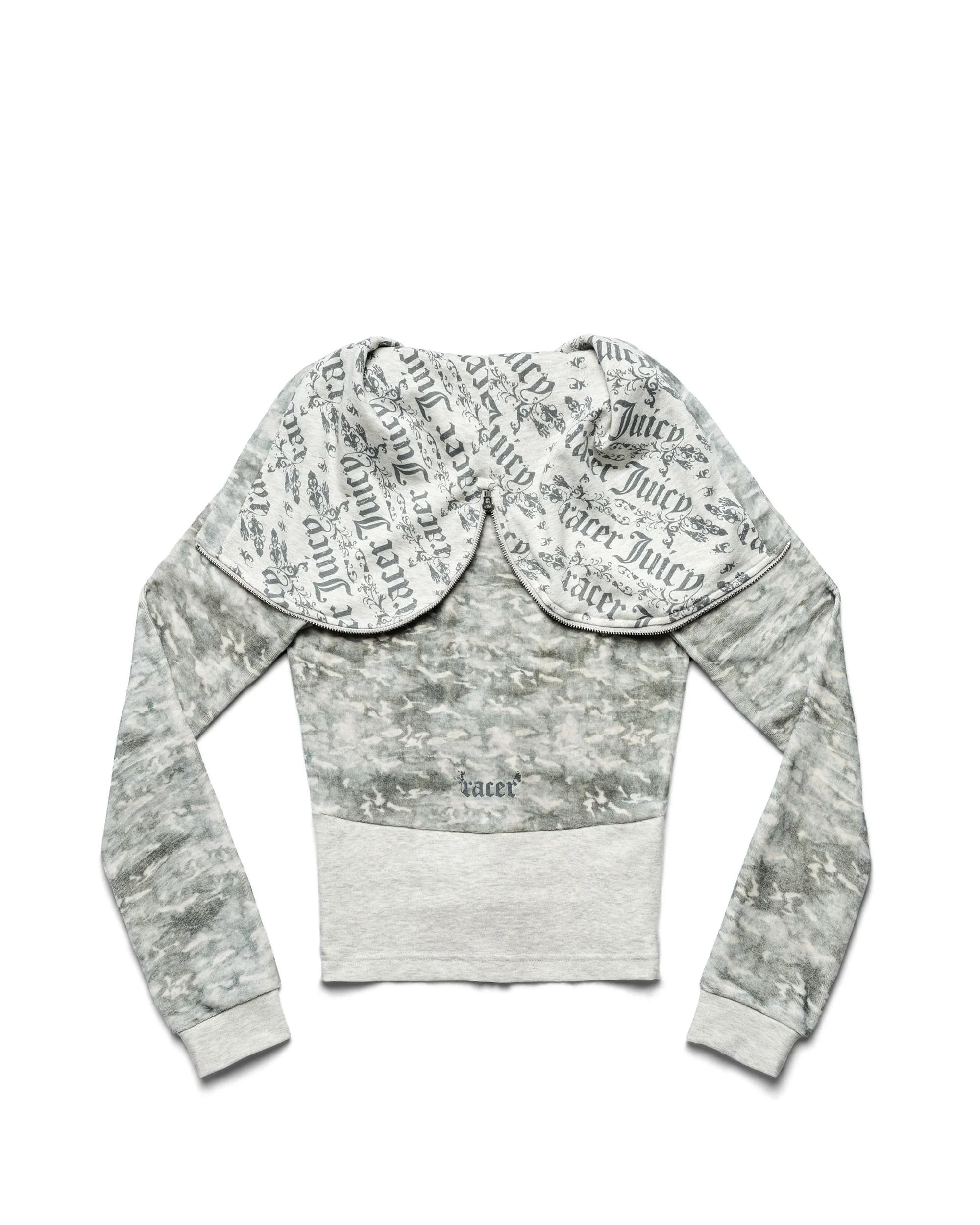Juicy x Racer Camo Velour Hoodie 2