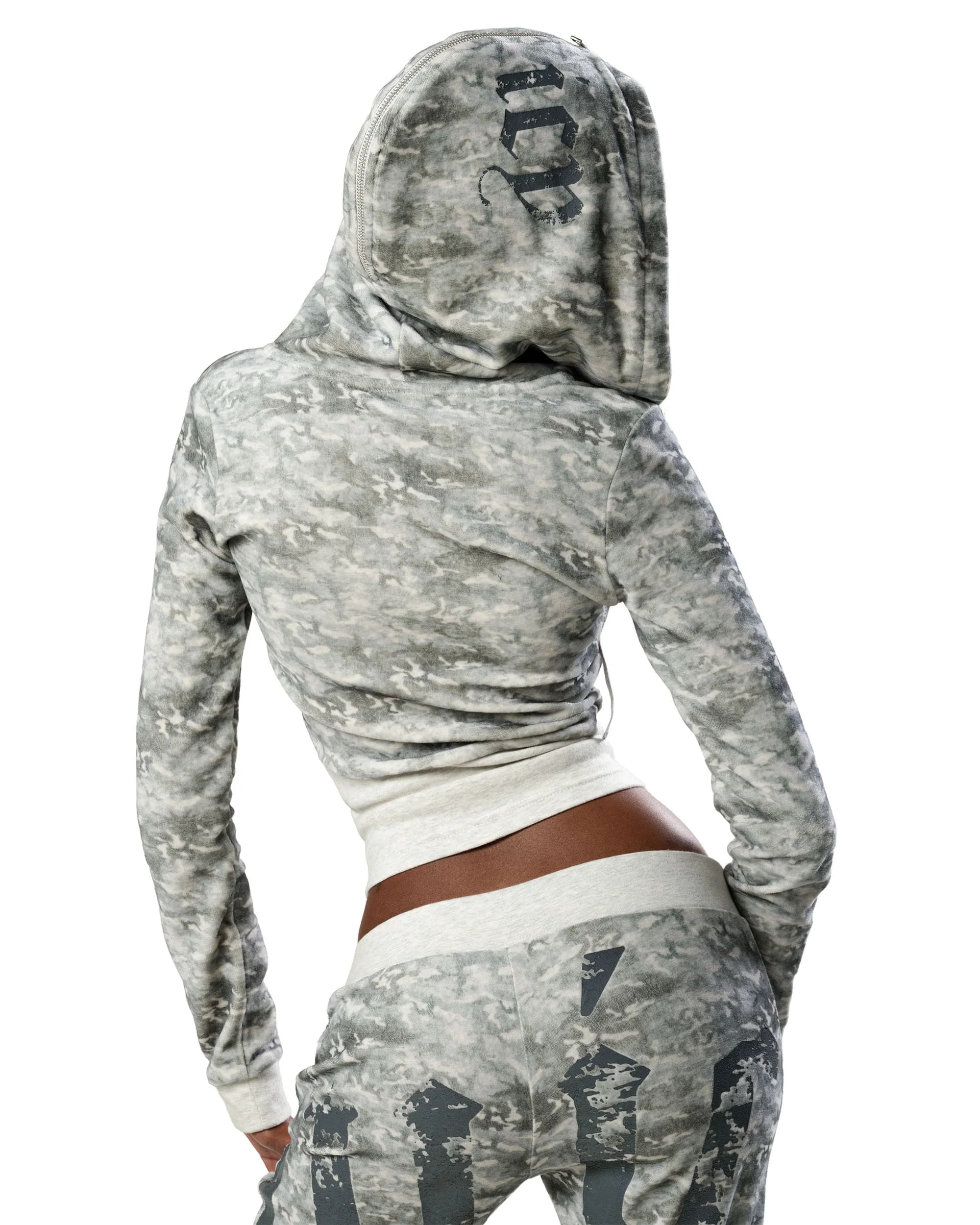 Juicy x Racer Camo Velour Hoodie 3