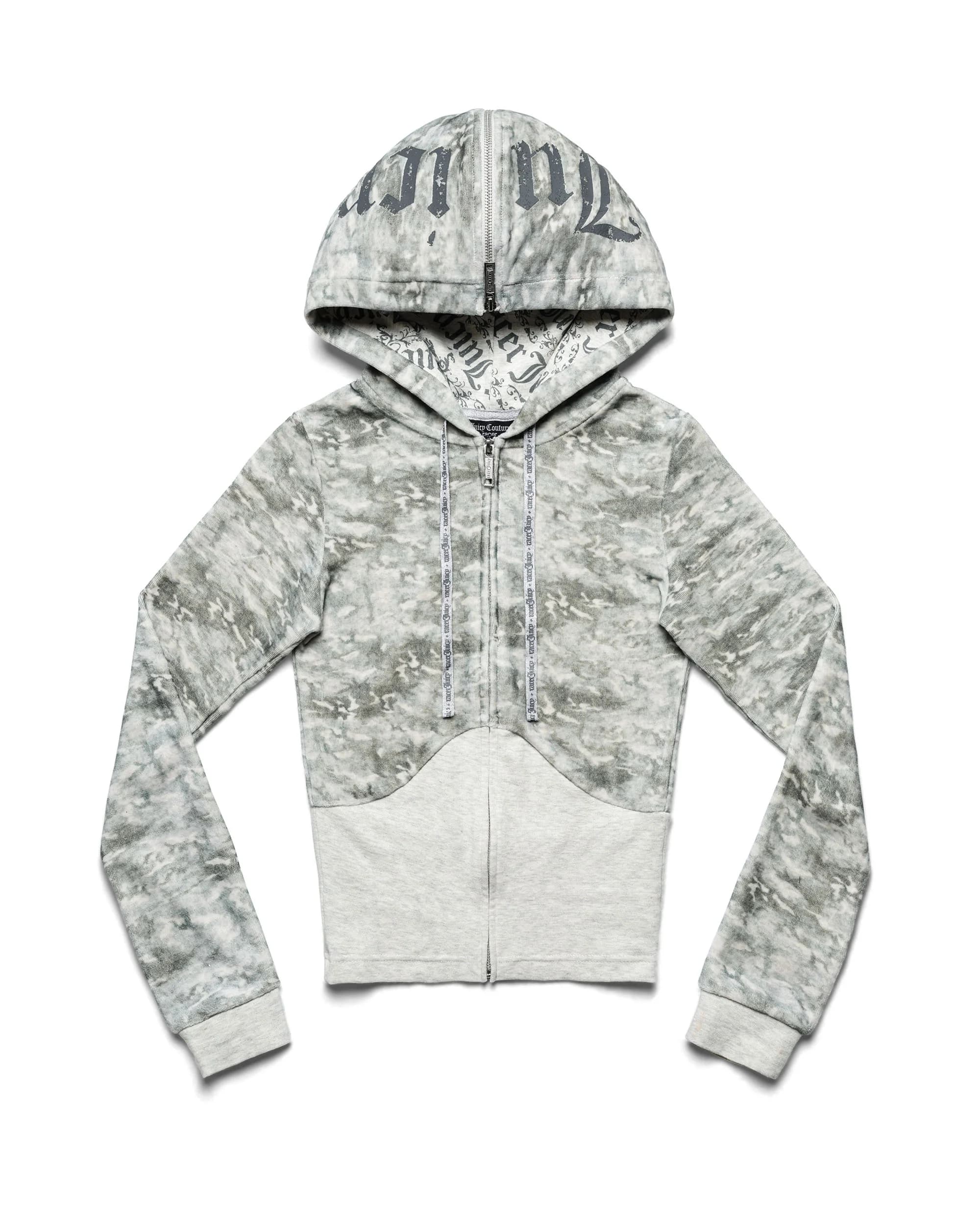 Juicy x Racer Camo Velour Hoodie 6