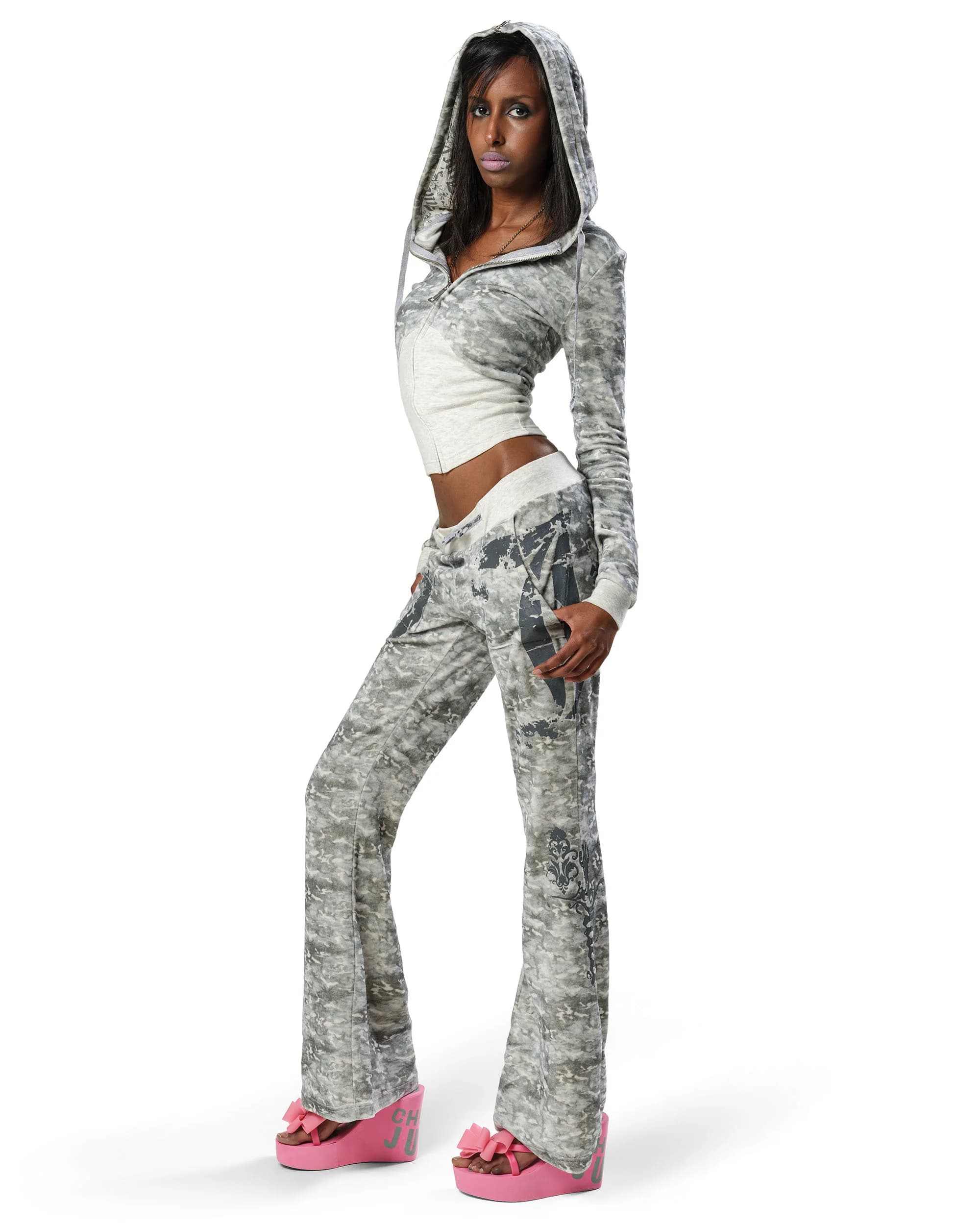 Juicy x Racer Camo Velour Hoodie 7