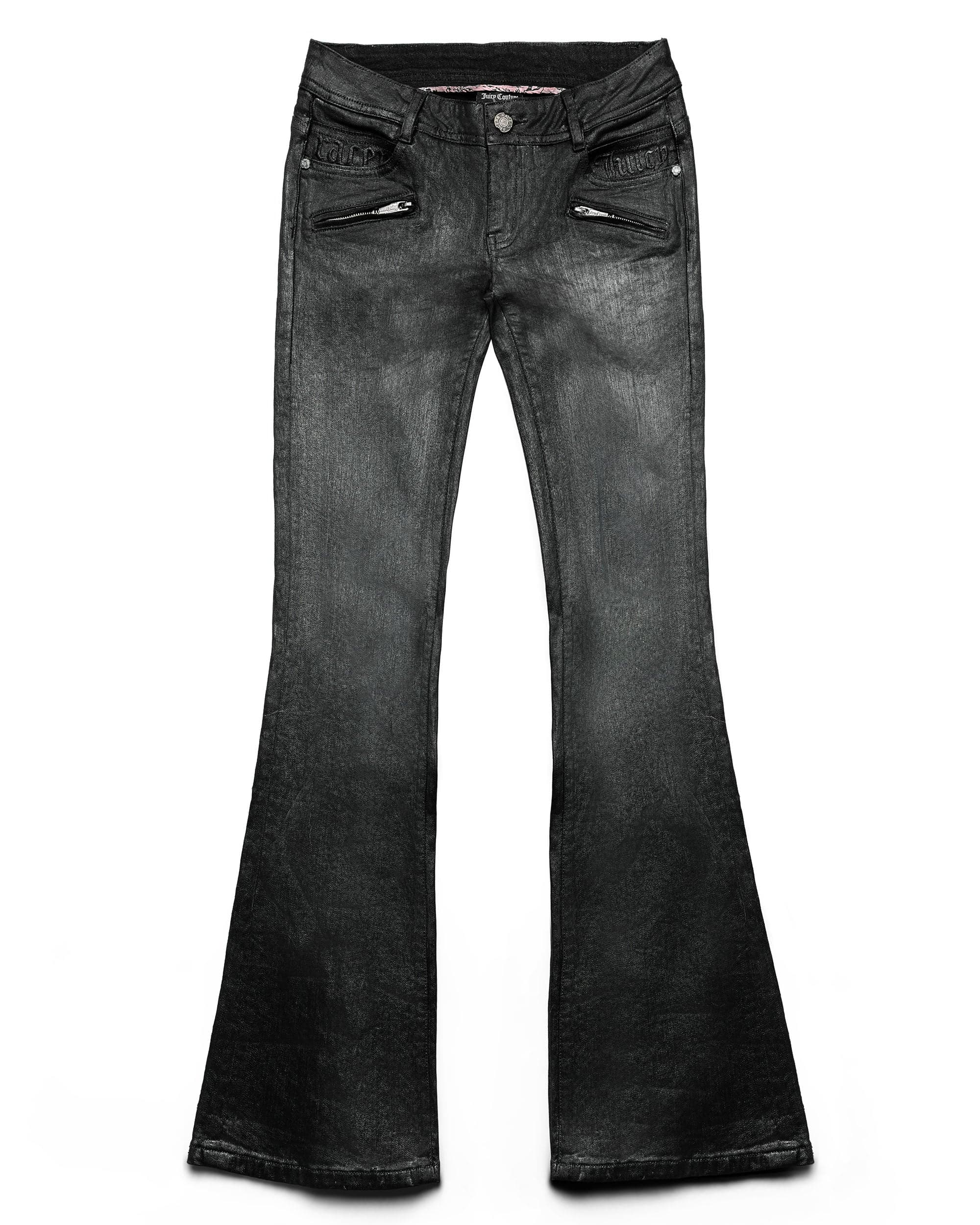 Juicy x Racer Waxed Flared Denim 3
