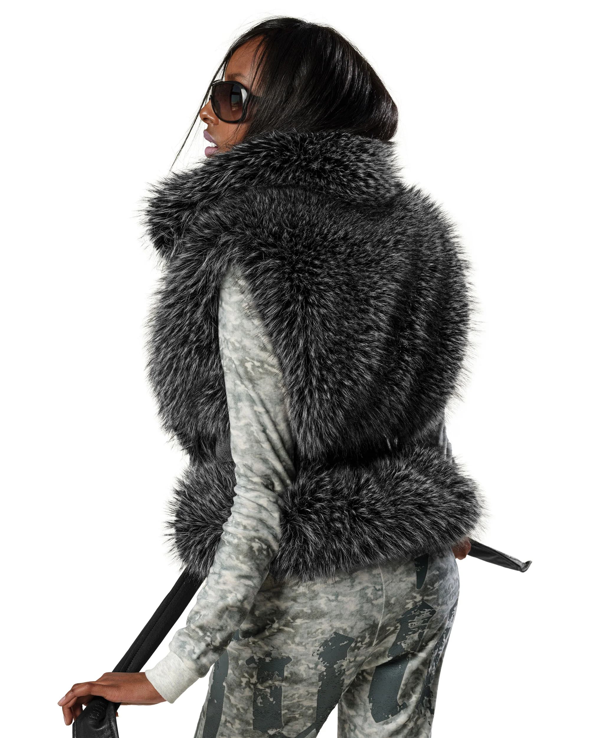 Juicy x Racer Fur Vest 2
