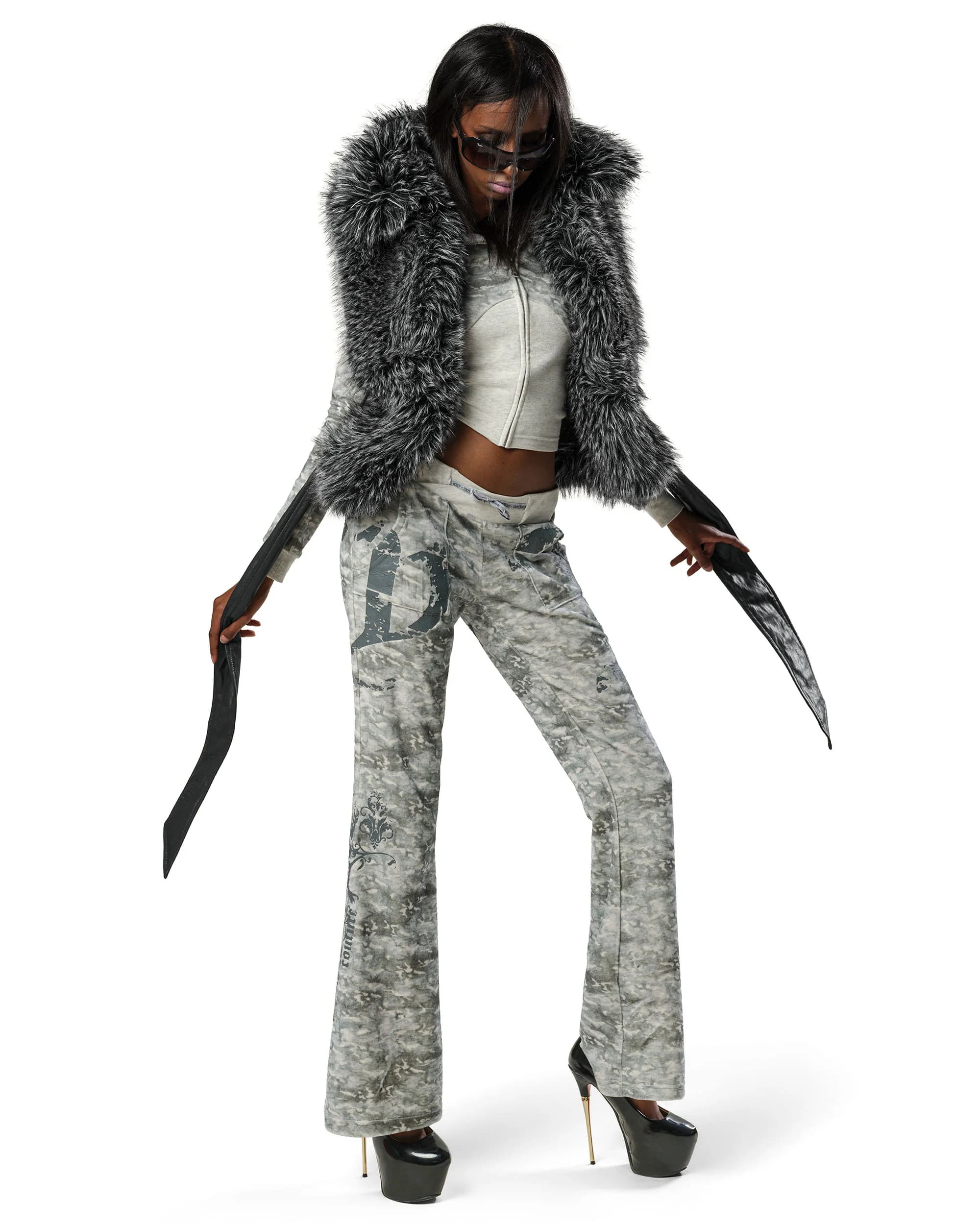 Juicy x Racer Fur Vest 4