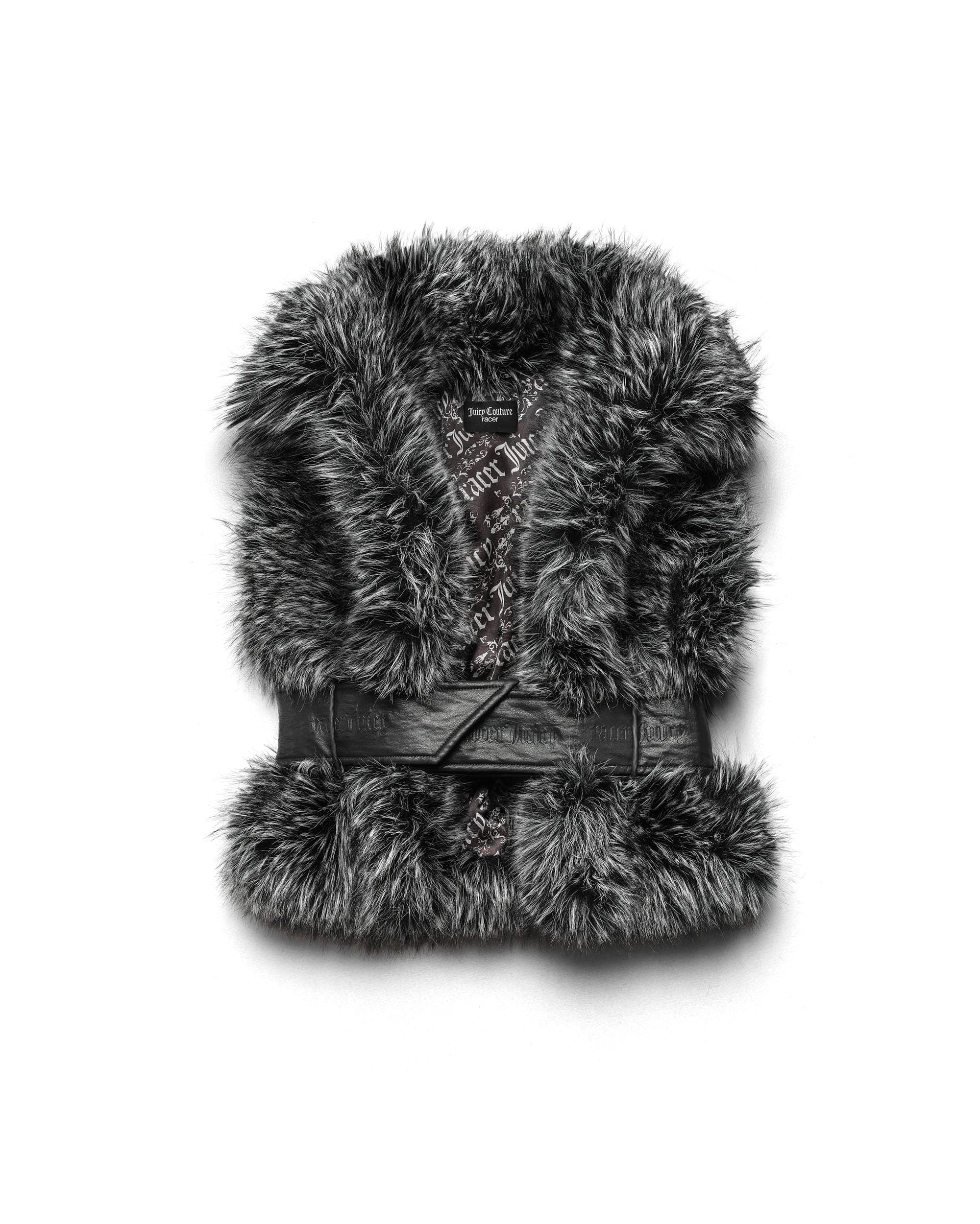 Juicy x Racer Fur Vest 5
