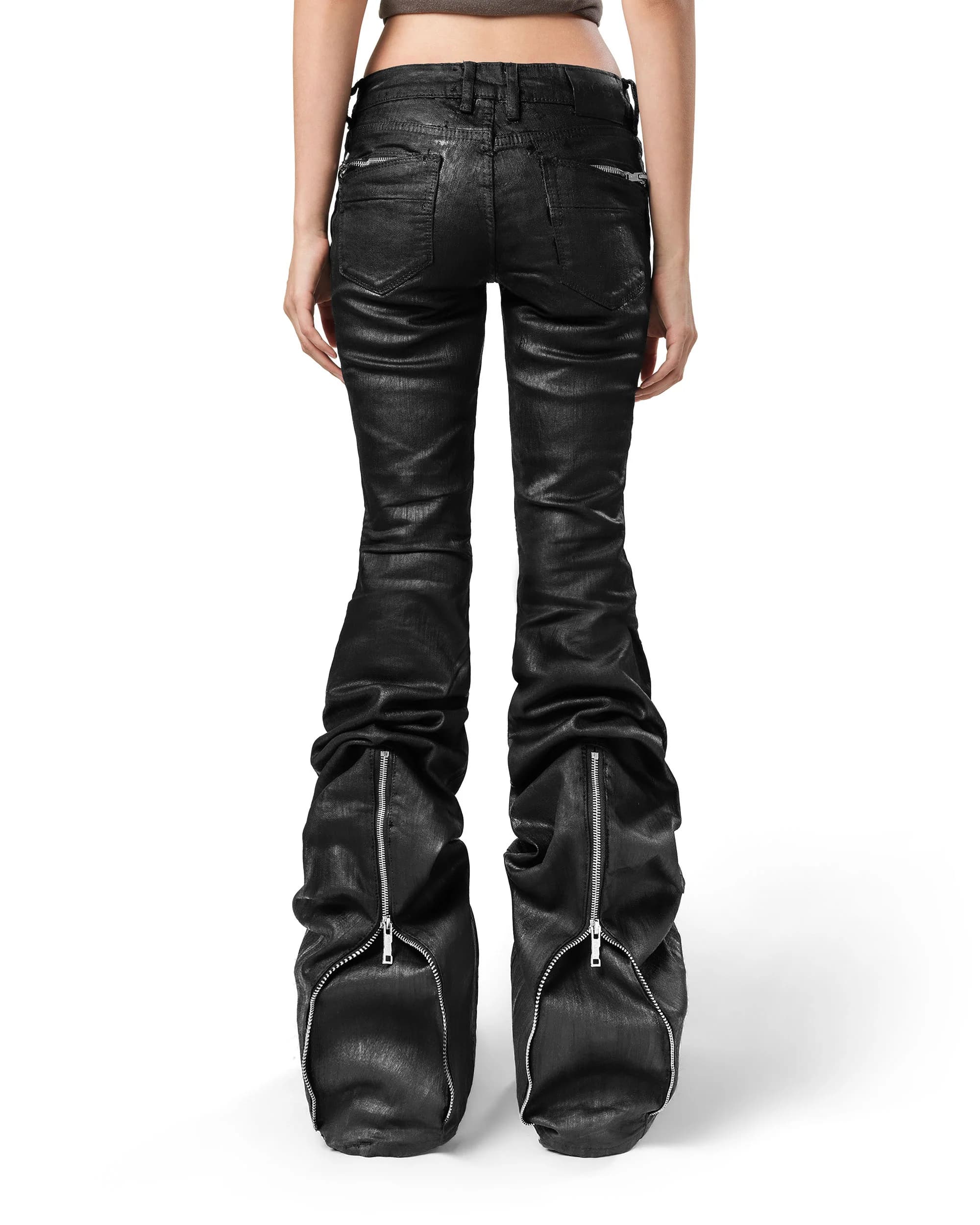 Wax Flared Jeans by Racer Worldwide®