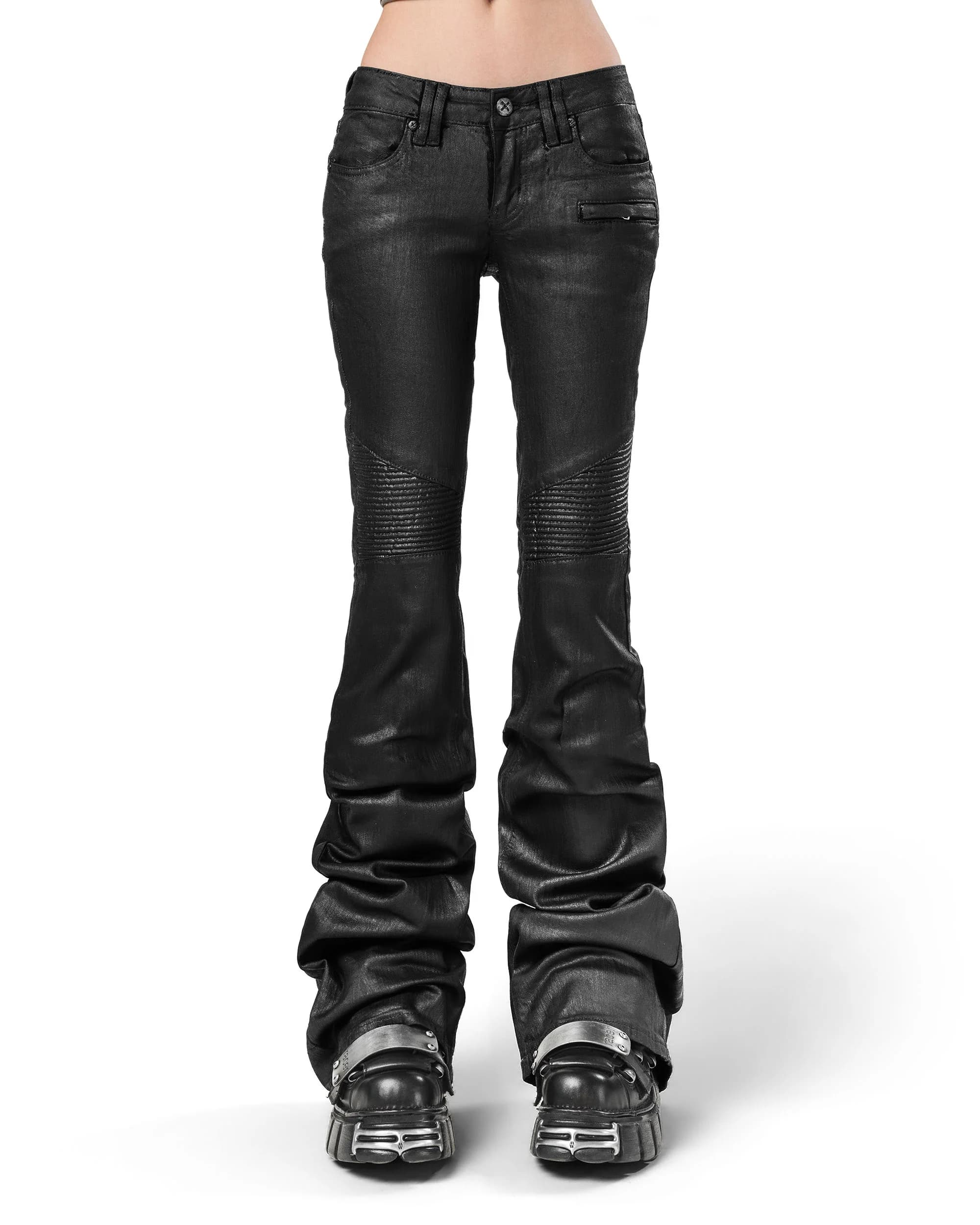 Wax Flared Jeans by Racer Worldwide®