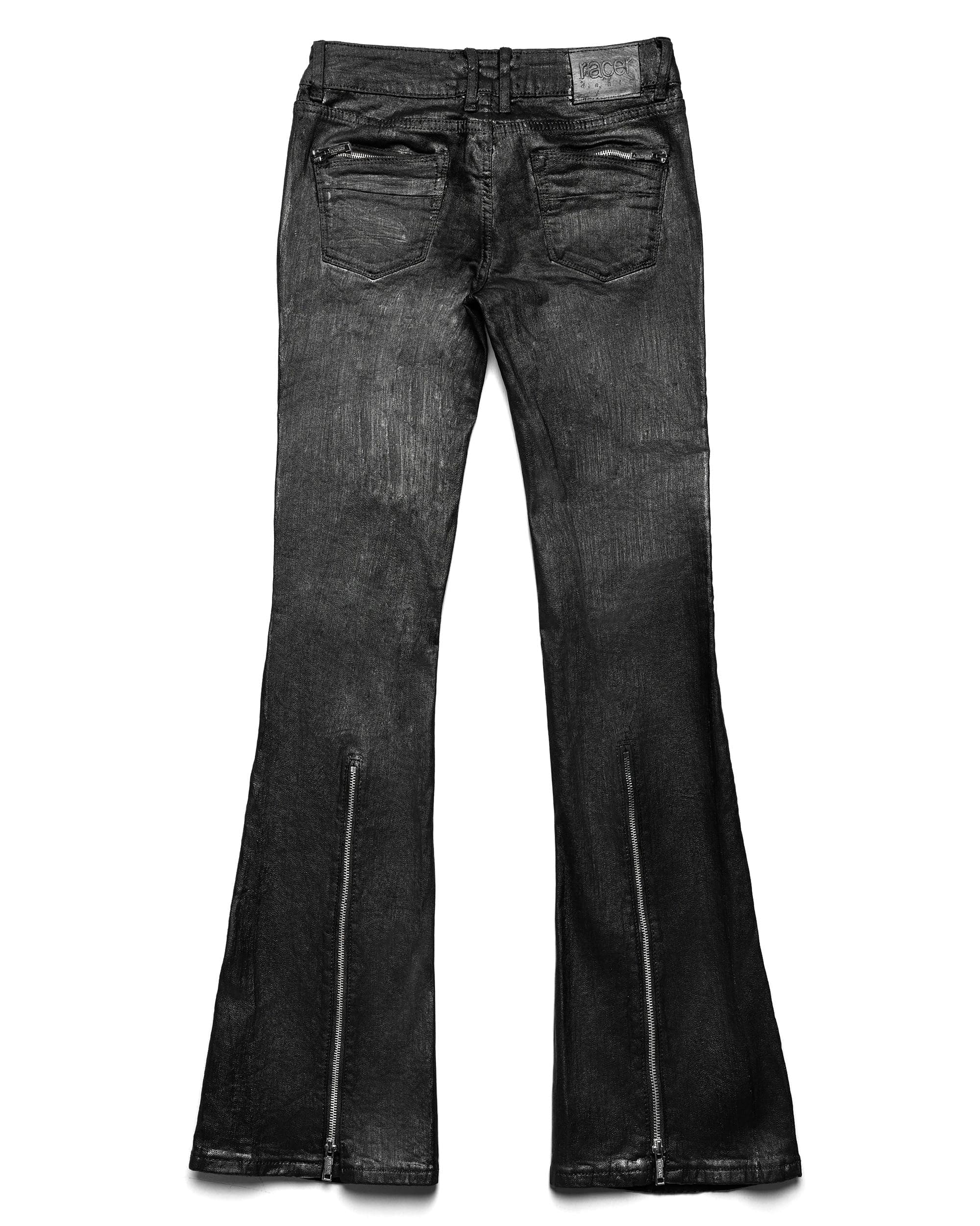 Wax Flared Jeans by Racer Worldwide®