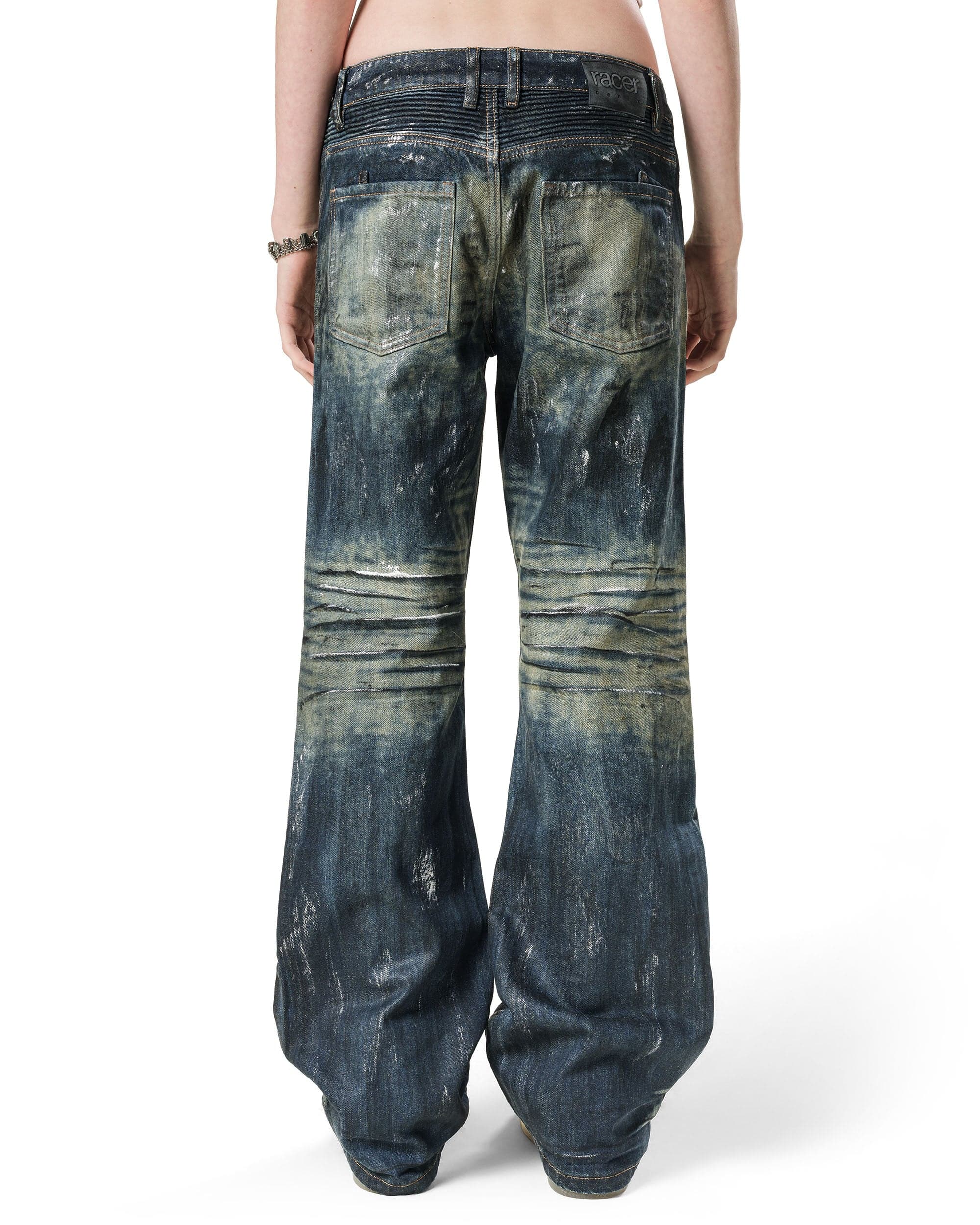 Blue Bootcut Denim by Racer Worldwide®