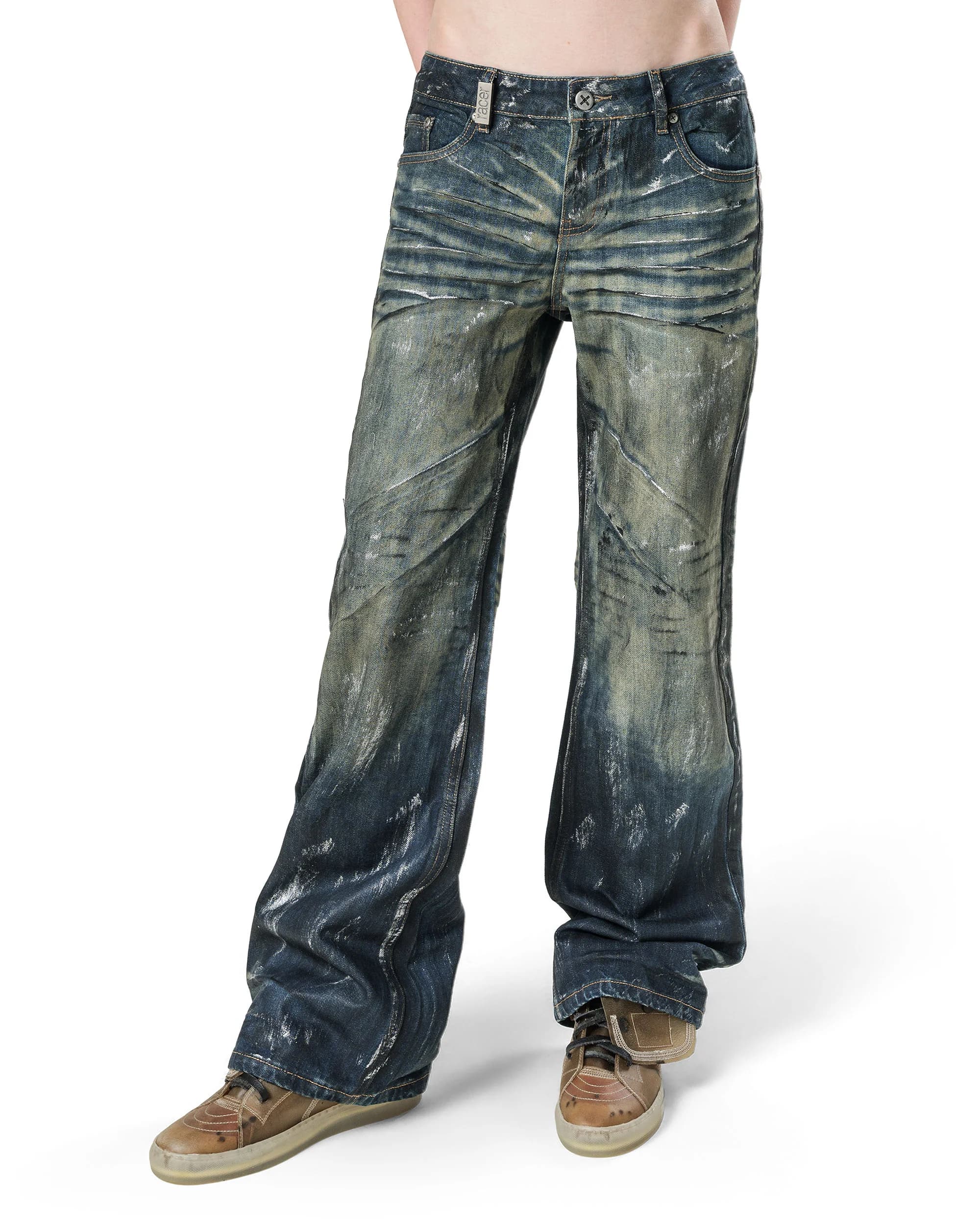 Blue Bootcut Denim by Racer Worldwide®