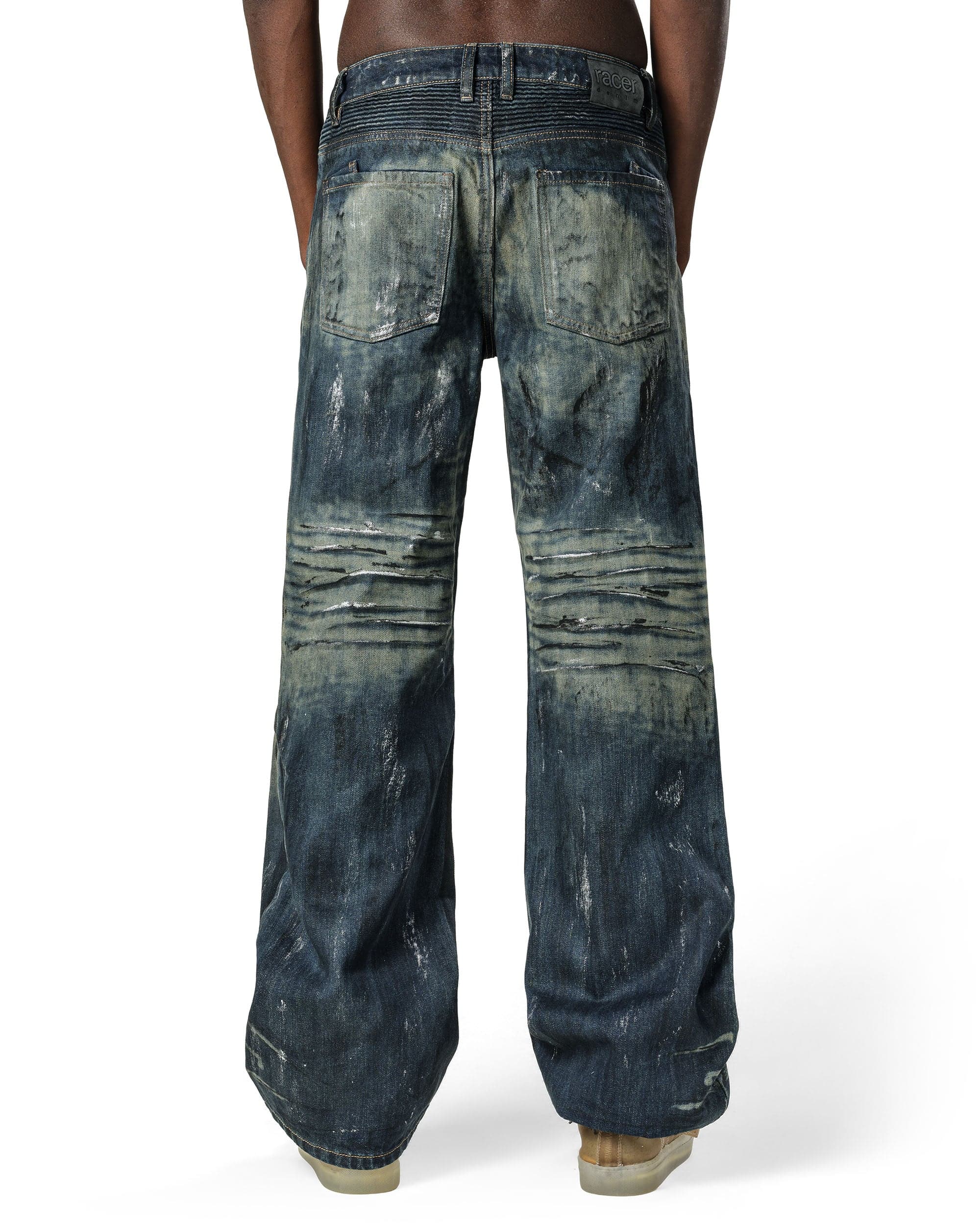 Blue Bootcut Denim by Racer Worldwide®