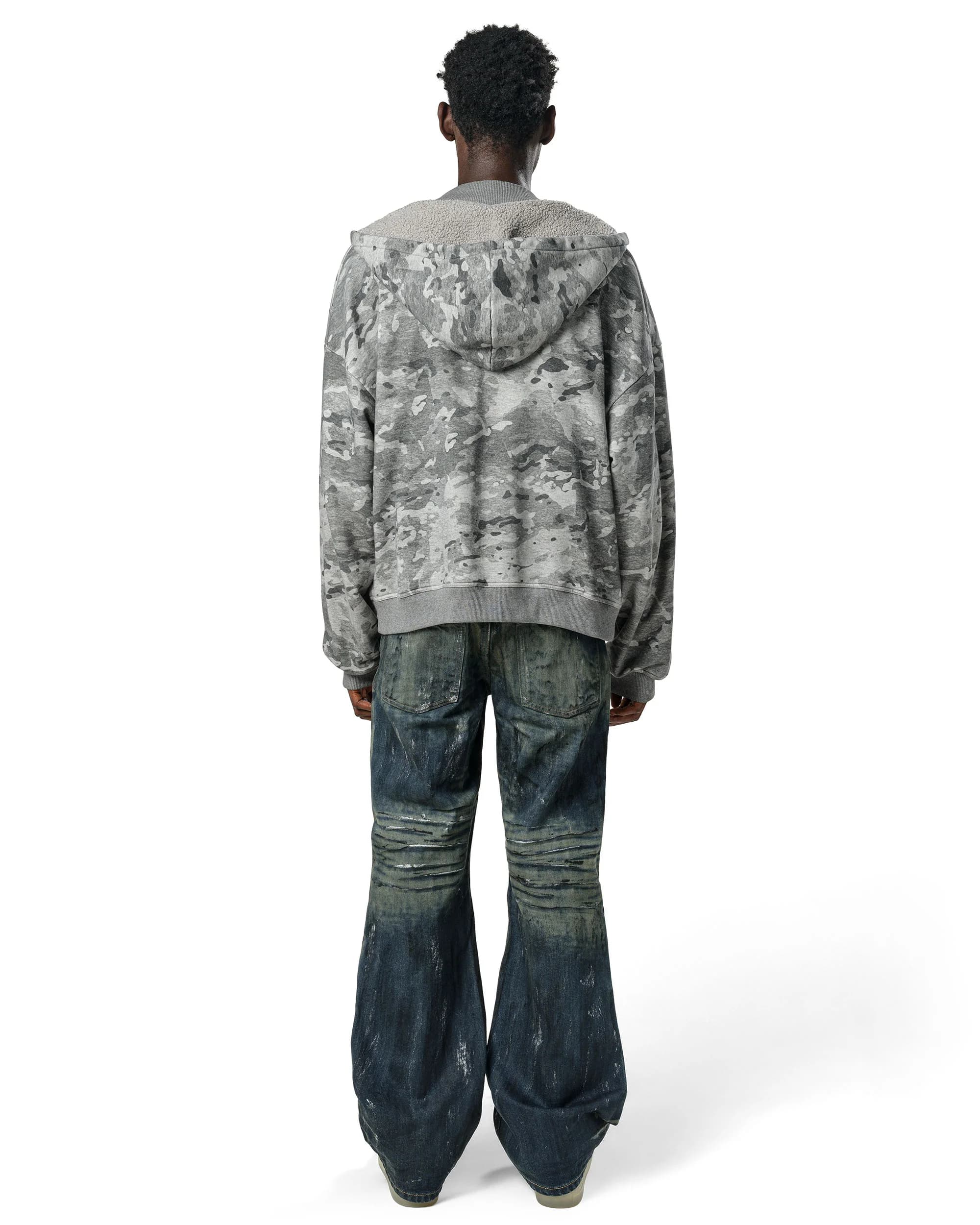 Camo Sherpa Hoodie 7