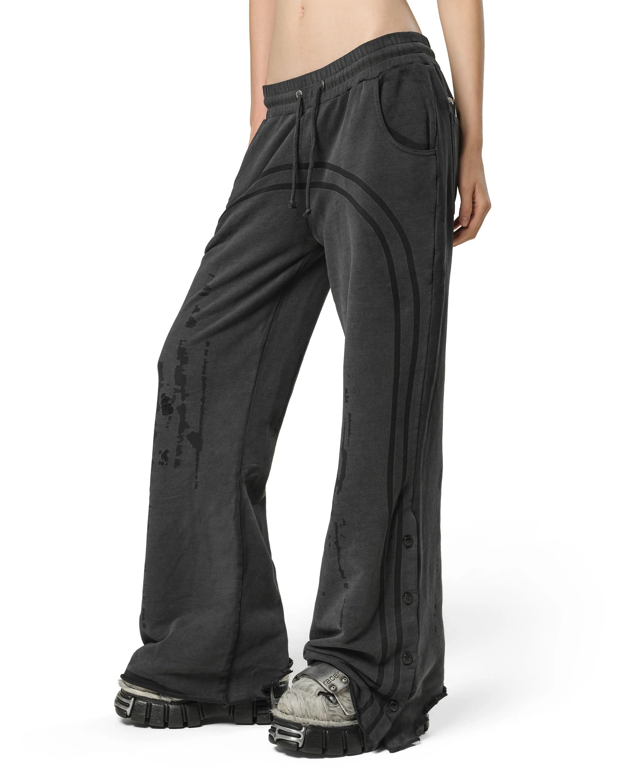 Dark Faded Track Sweatpants by Racer Worldwide®