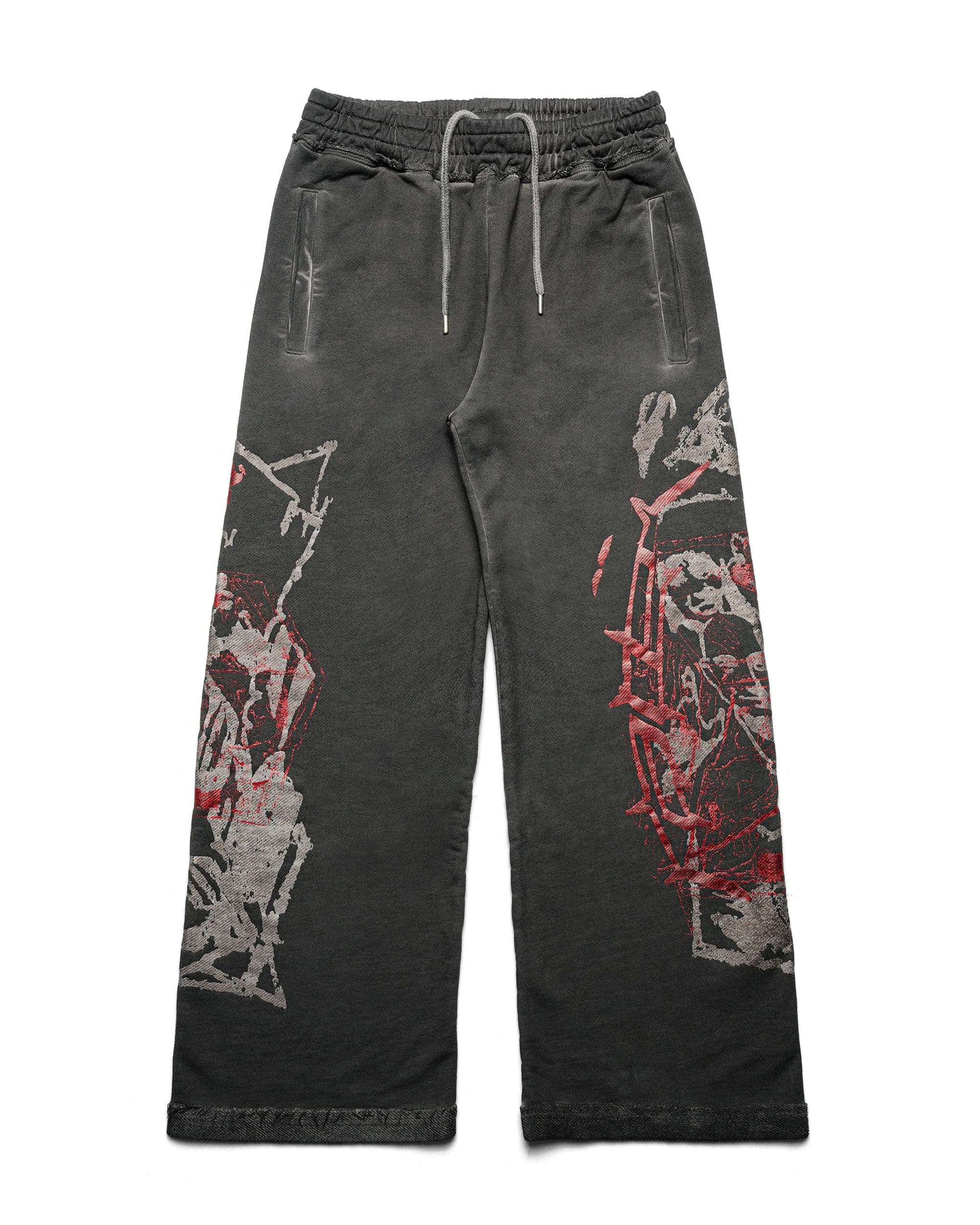 RED Bootcut Sweatpants 2
