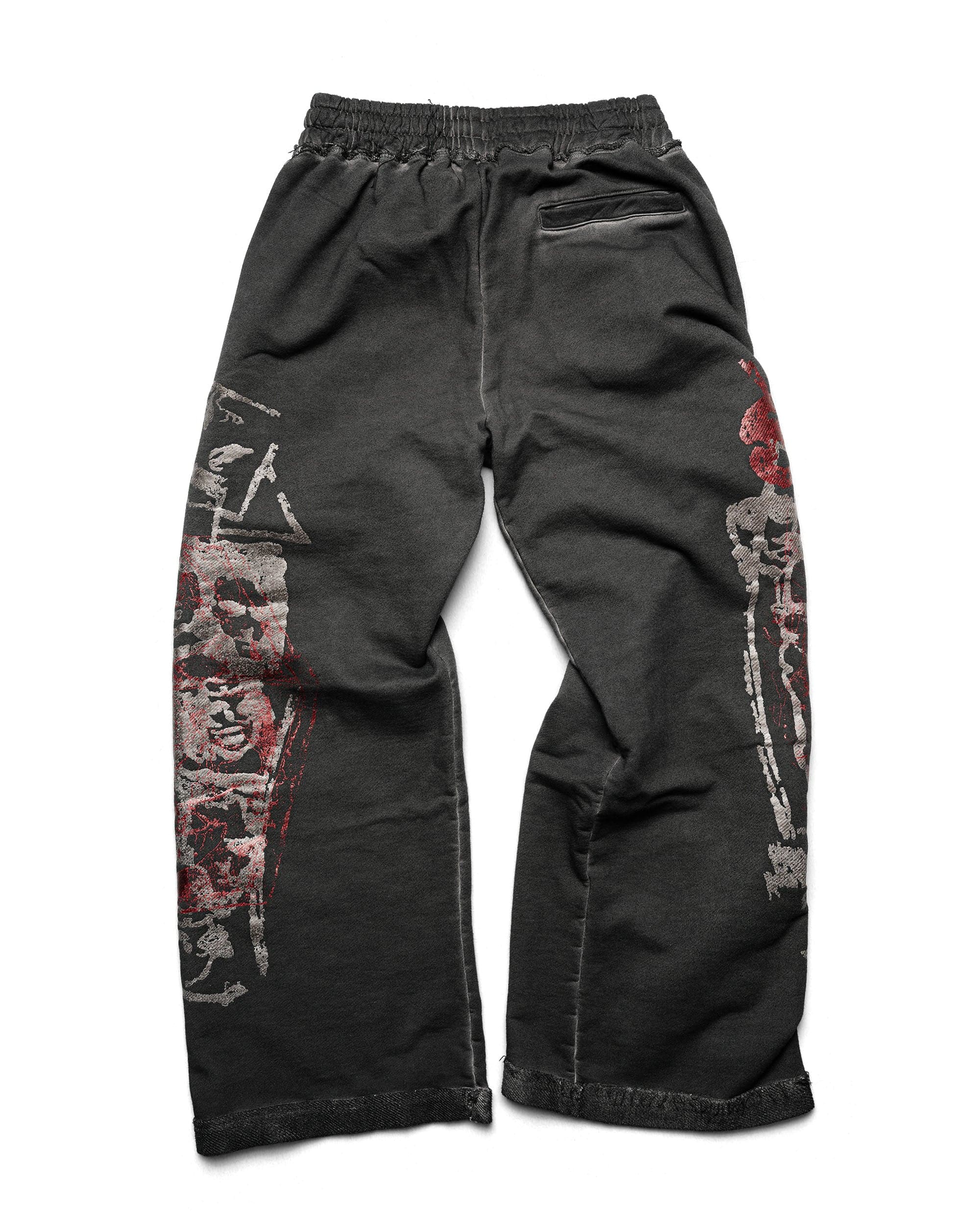RED Bootcut Sweatpants 7