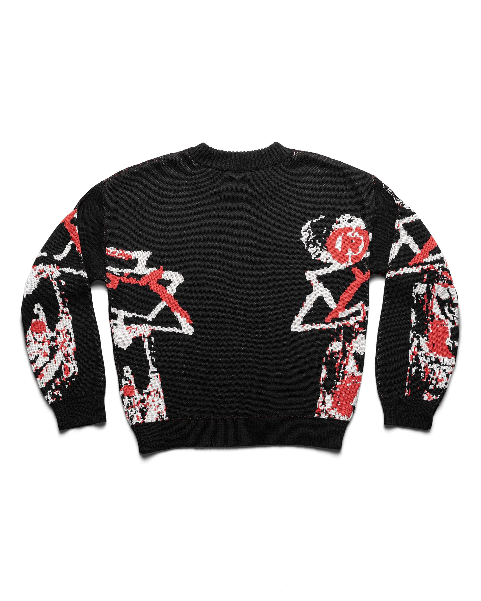 RED Knit Sweater 7