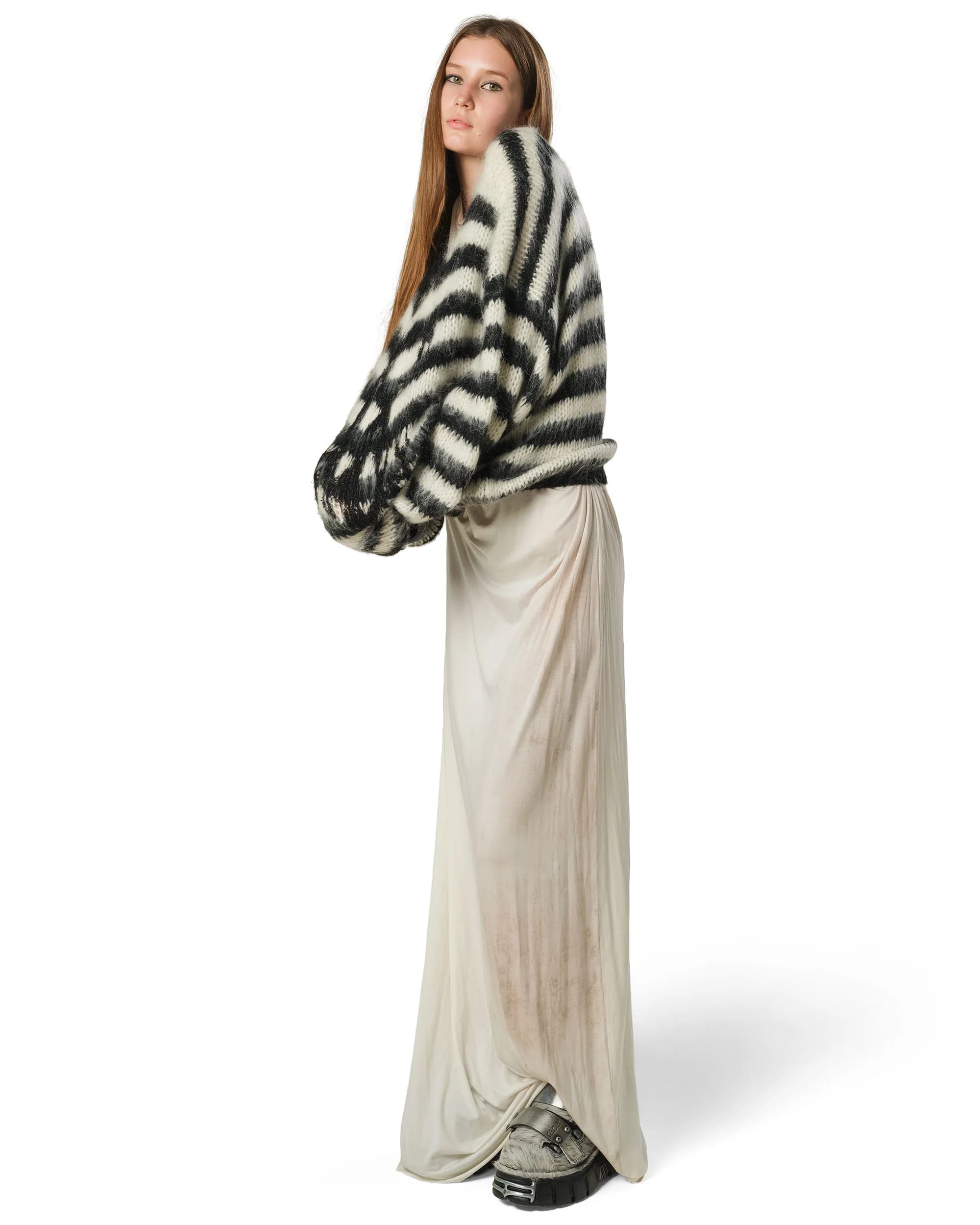 Mohair Stripe Sweater 7