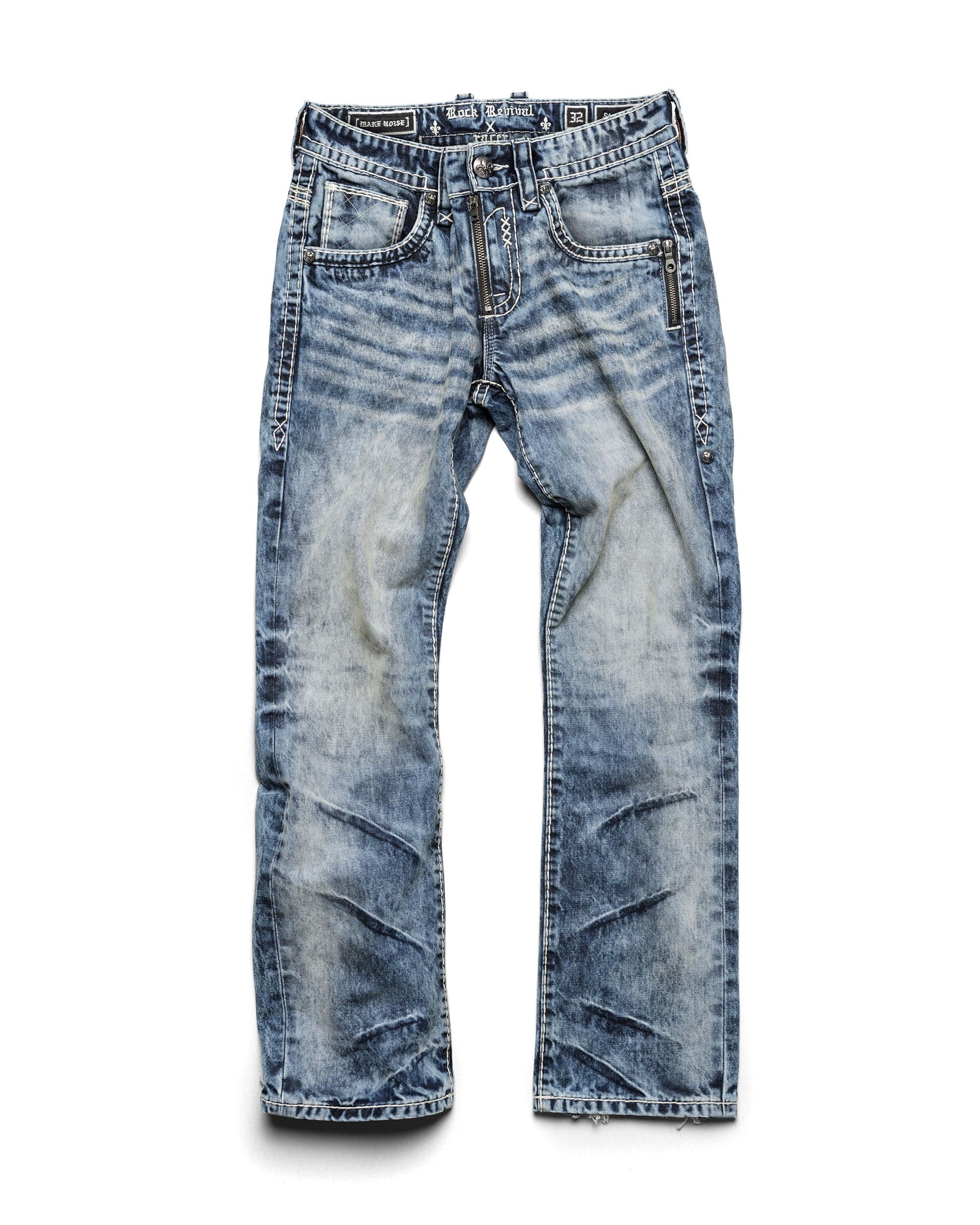 Rock Revival Bleach Slim Denim 2