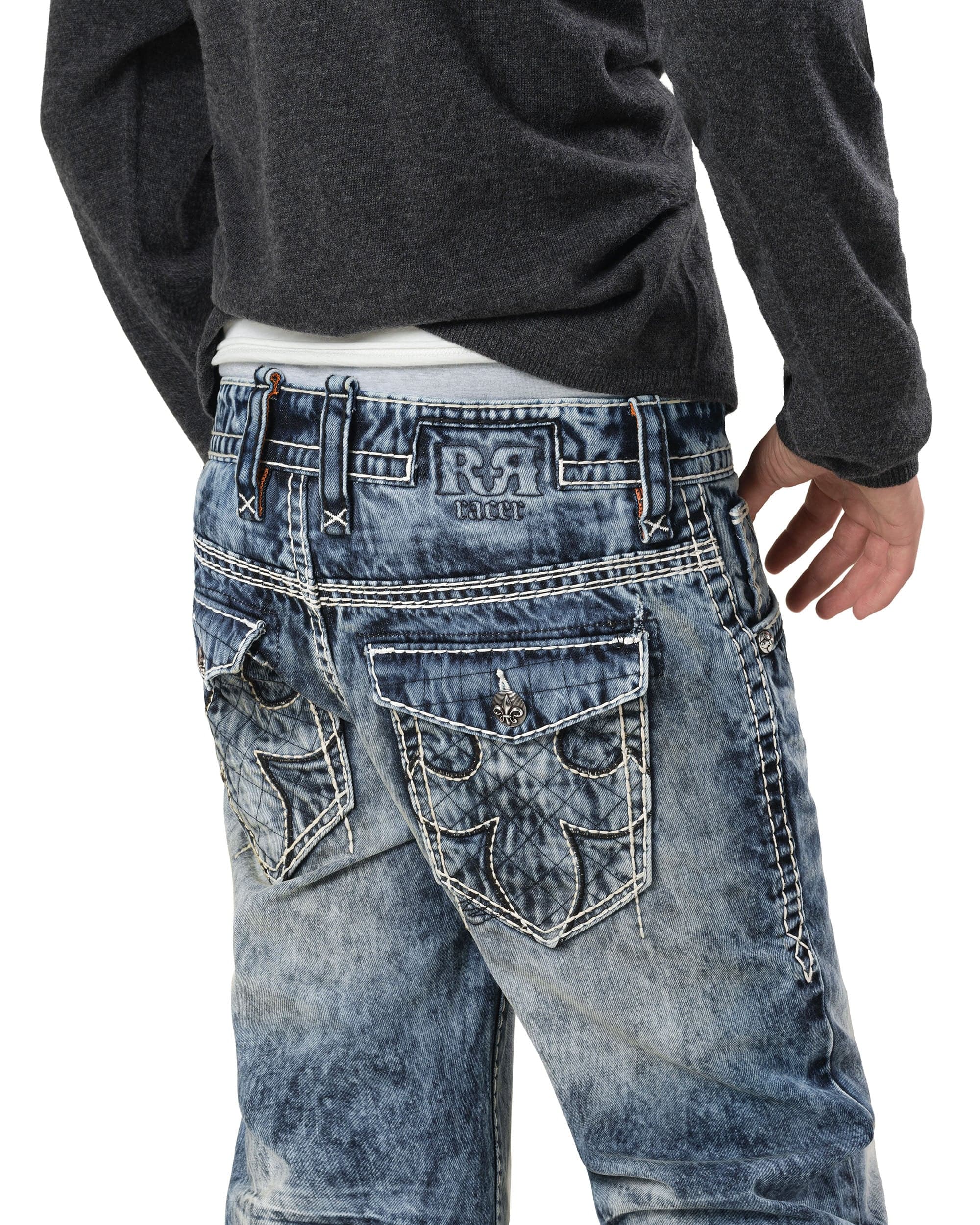 Rock Revival Bleach Slim Denim 6
