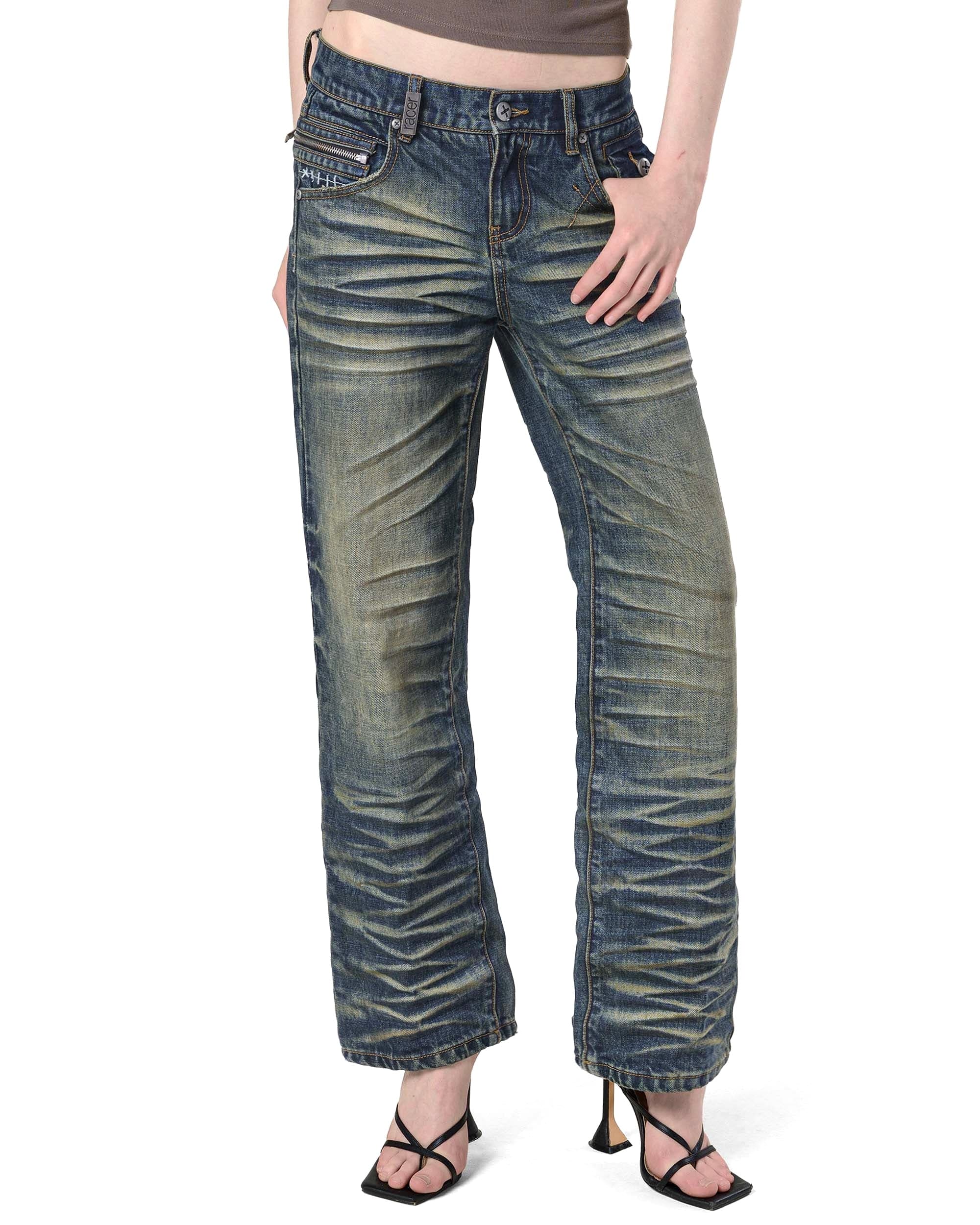 Dark Stacked Denim by Racer Worldwide®