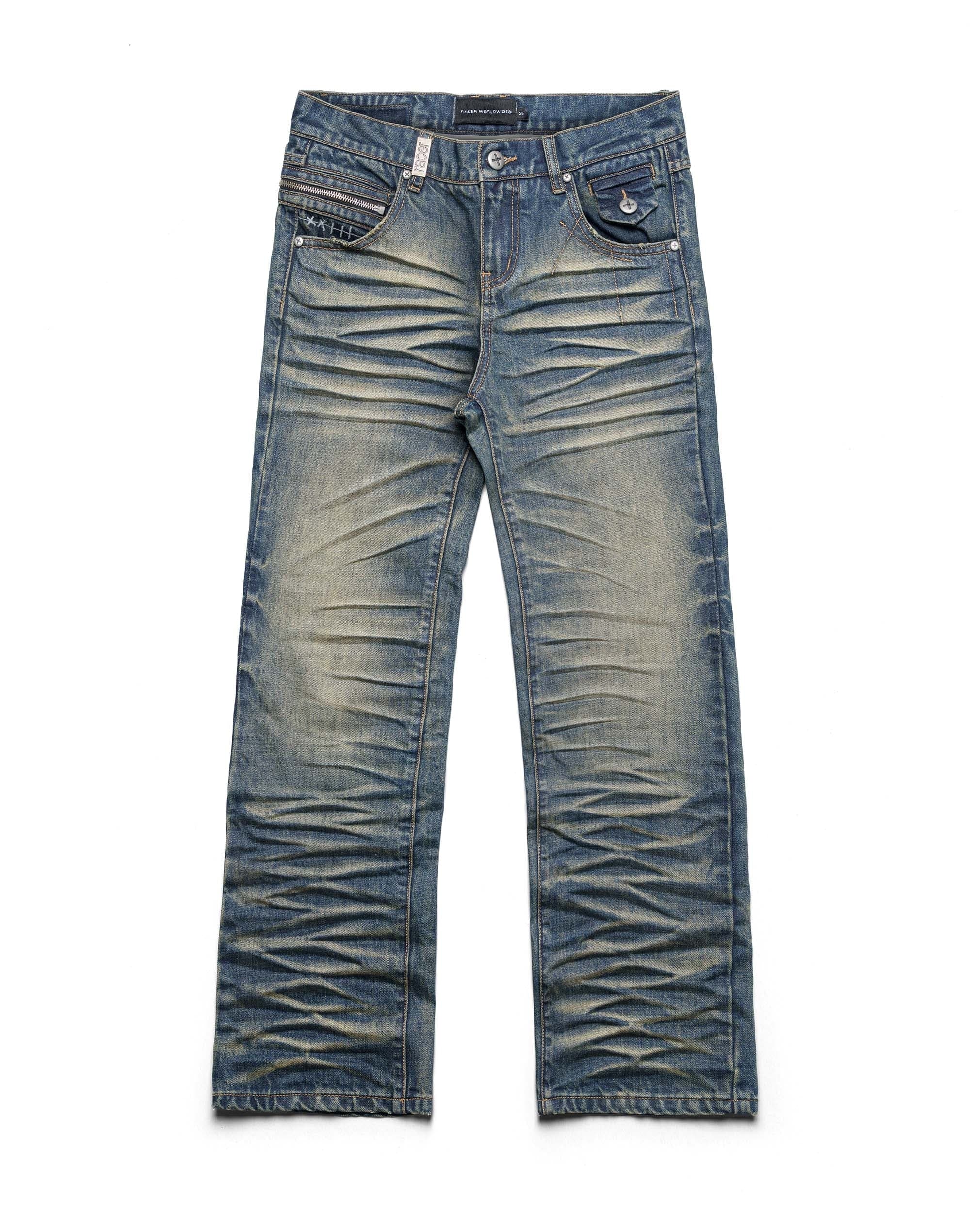 Dark Stacked Denim by Racer Worldwide®