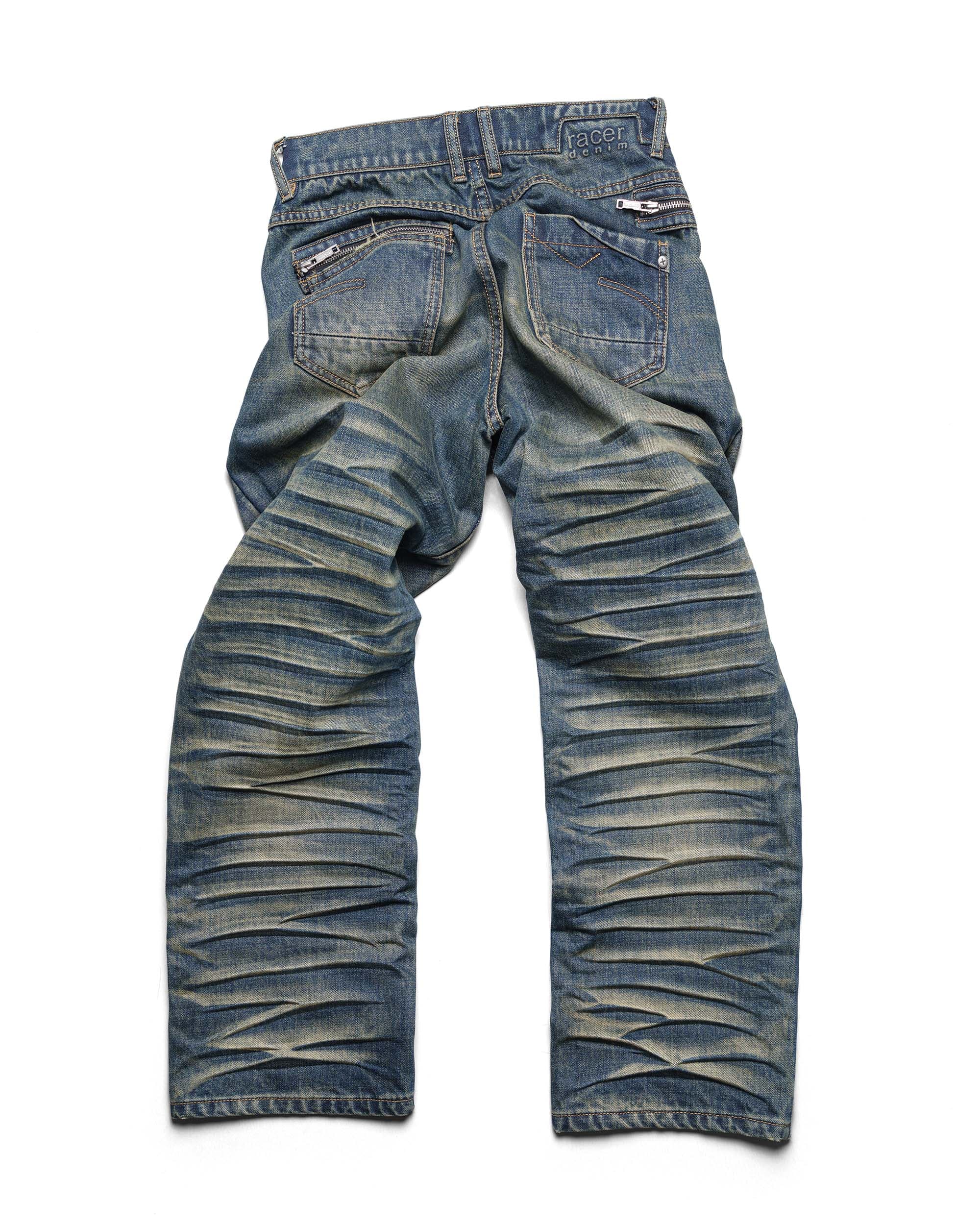 Dark Stacked Denim by Racer Worldwide®