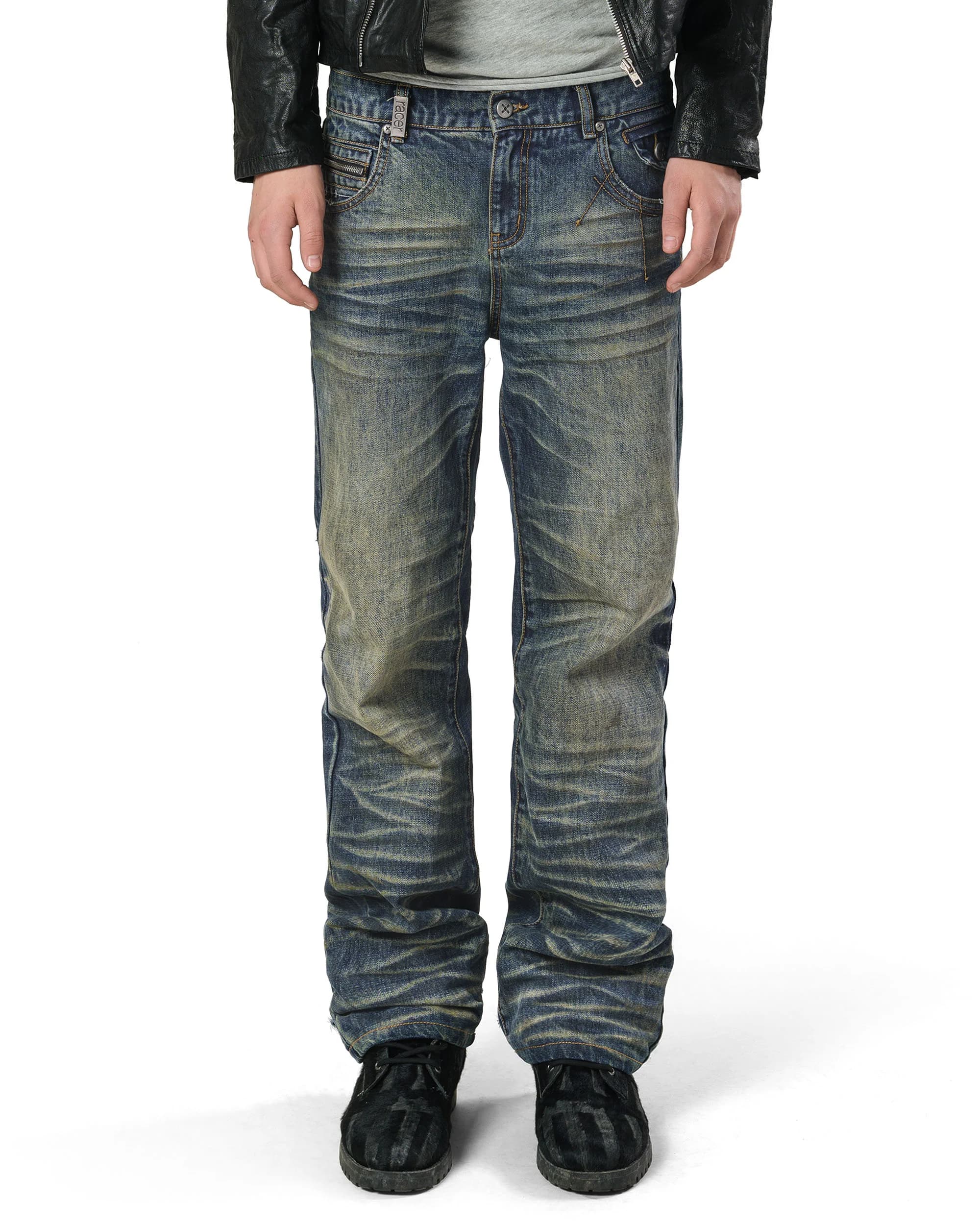 Dark Stacked Denim by Racer Worldwide®