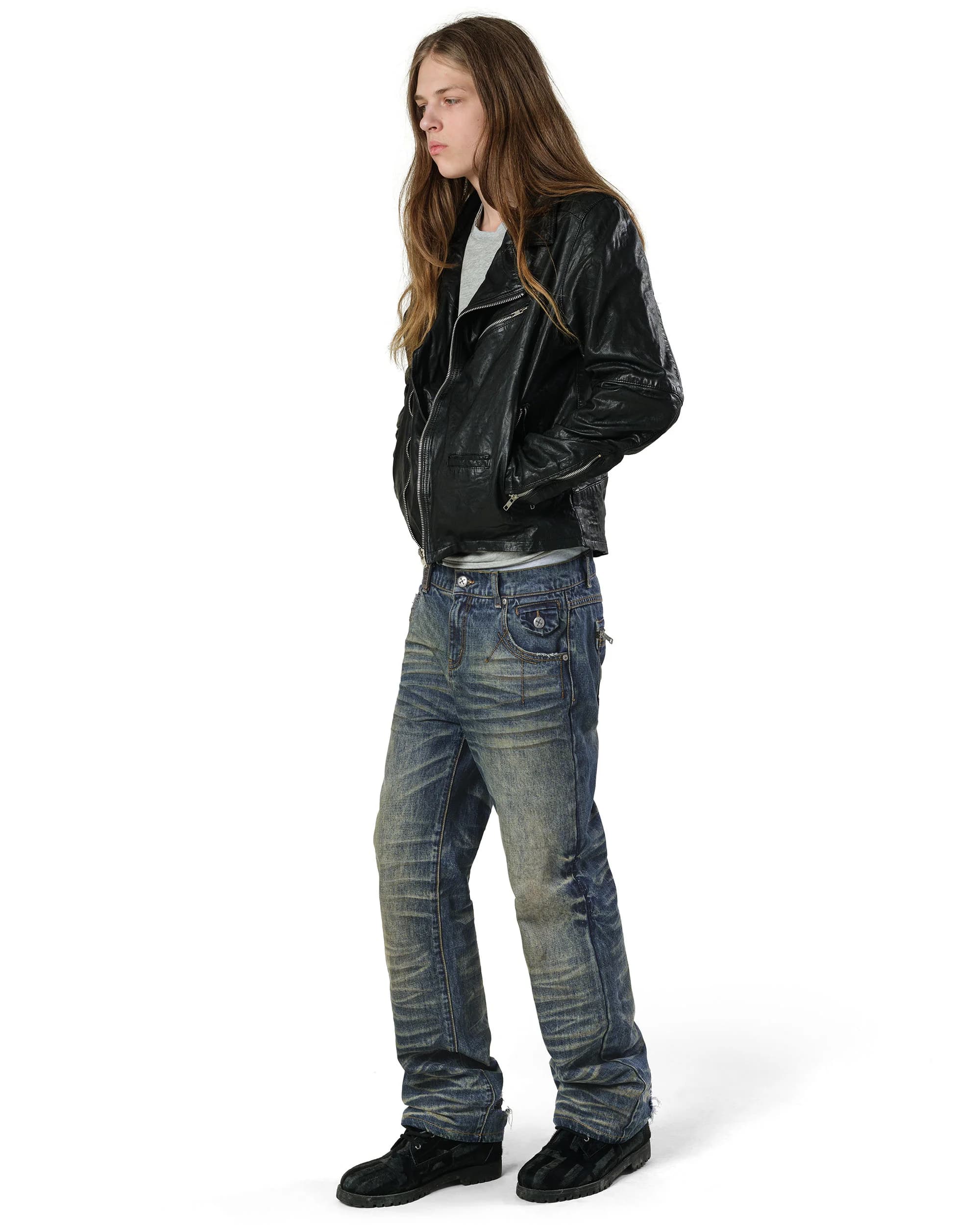 Dark Stacked Denim by Racer Worldwide®