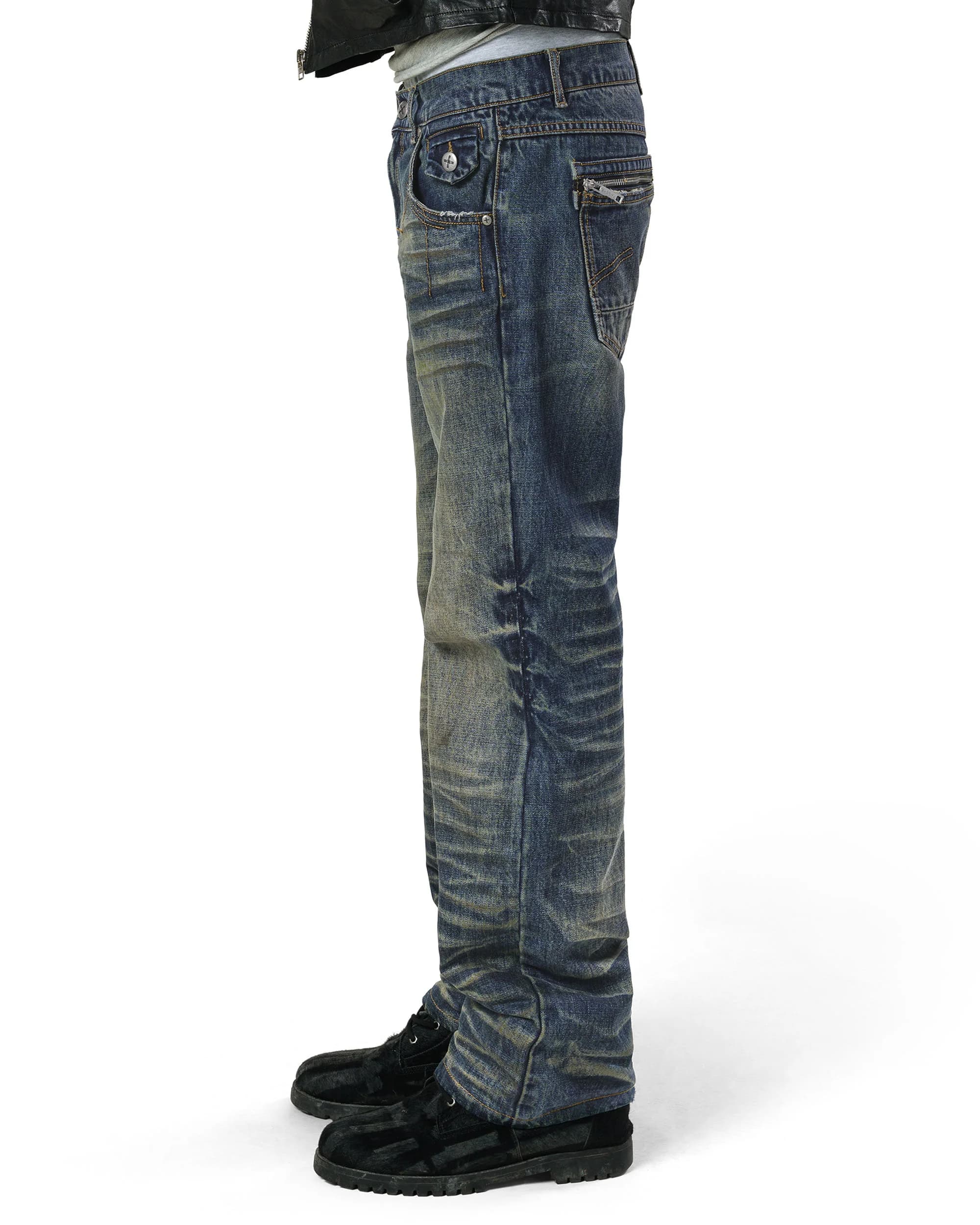 Dark Stacked Denim by Racer Worldwide®