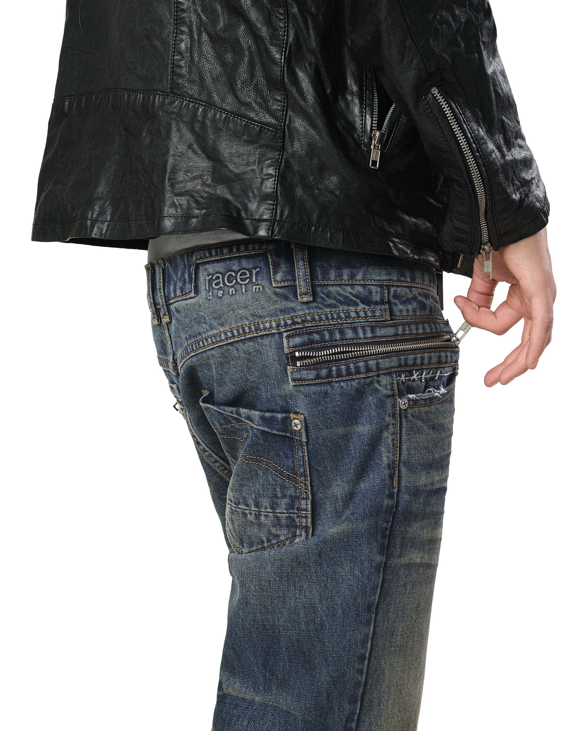 Dark Stacked Denim by Racer Worldwide®