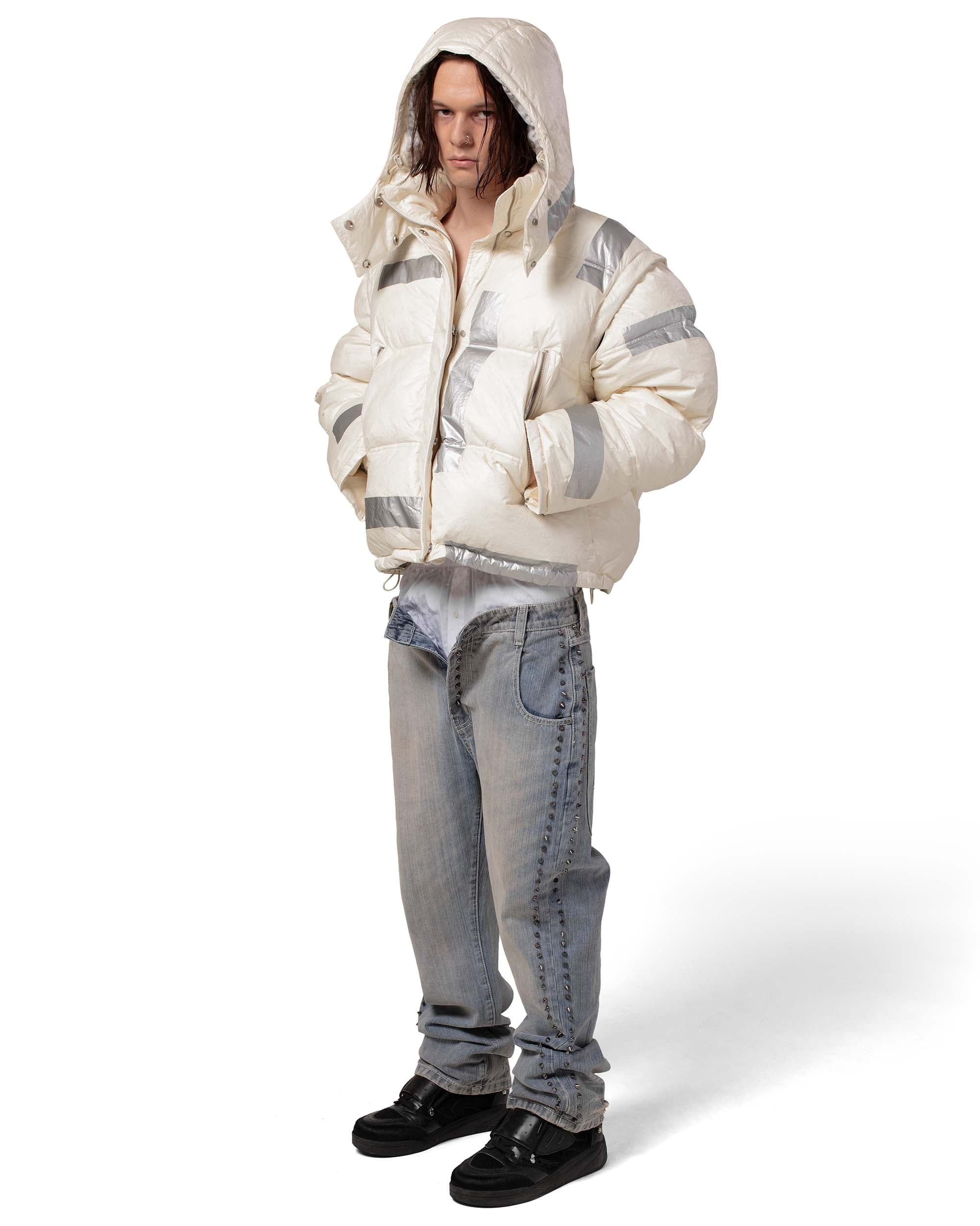 Racer x Barragán Taped Puffer Jacket by Racer Worldwide®