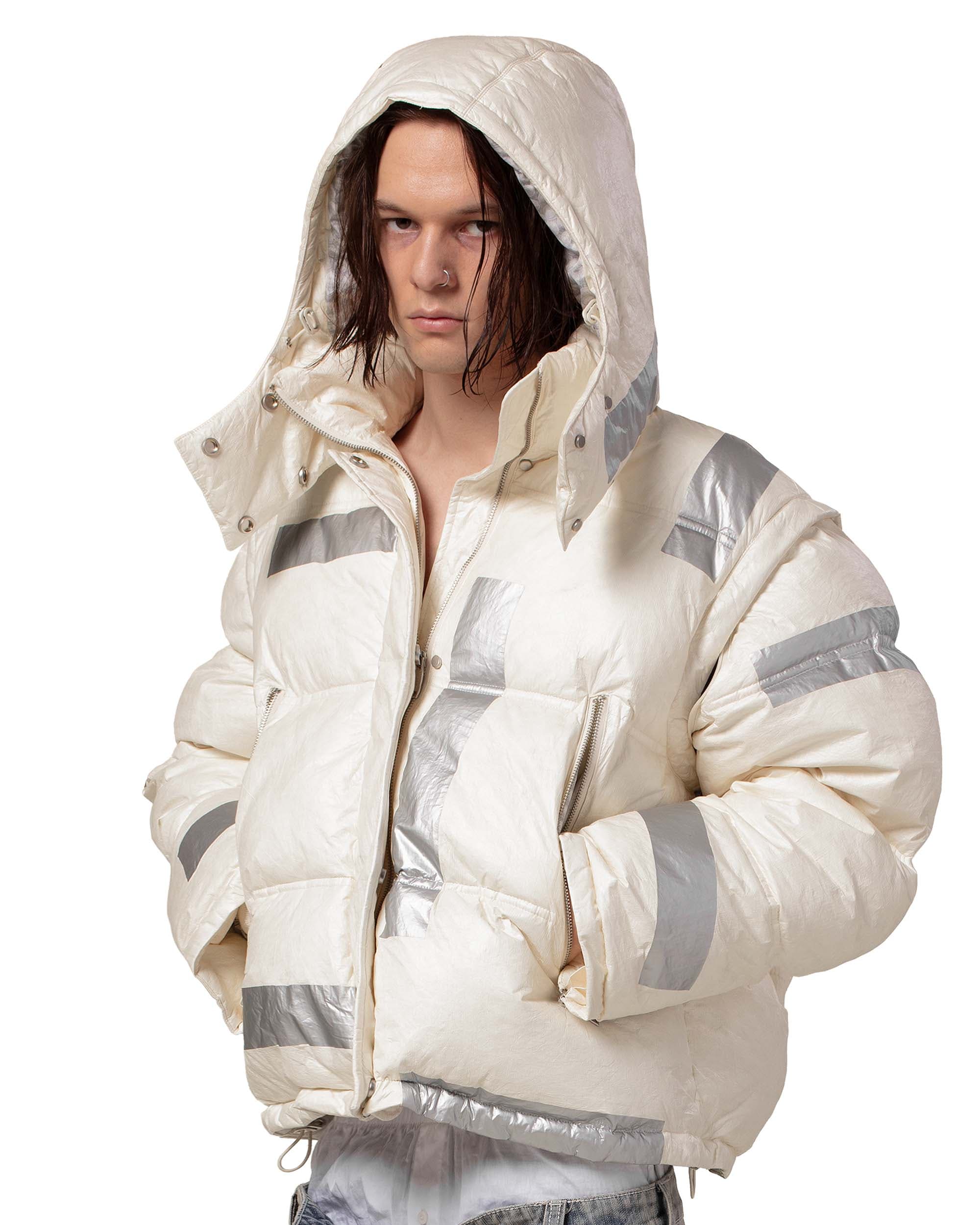 Racer x Barragán Taped Puffer Jacket by Racer Worldwide®