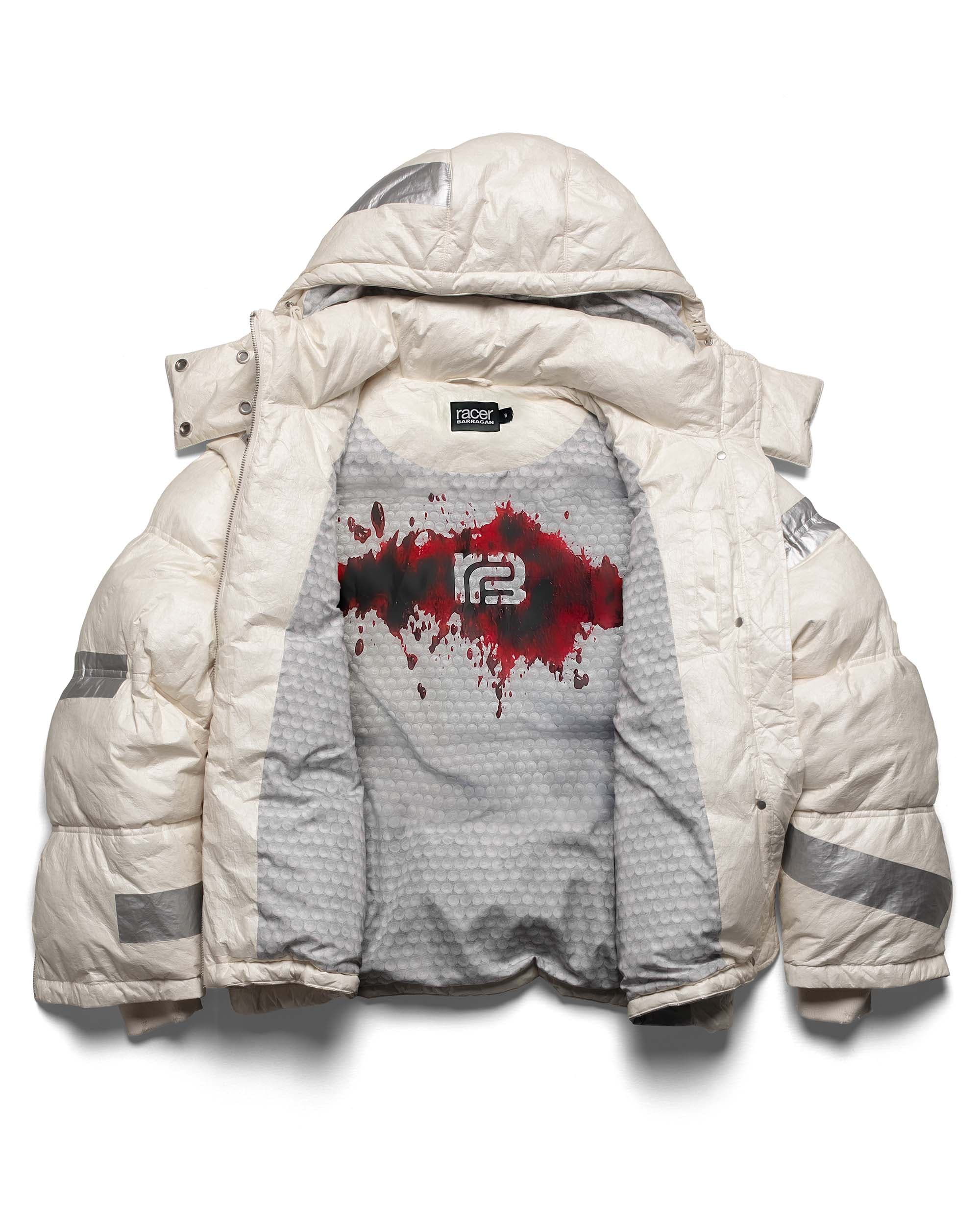 Racer x Barragán Taped Puffer Jacket by Racer Worldwide®