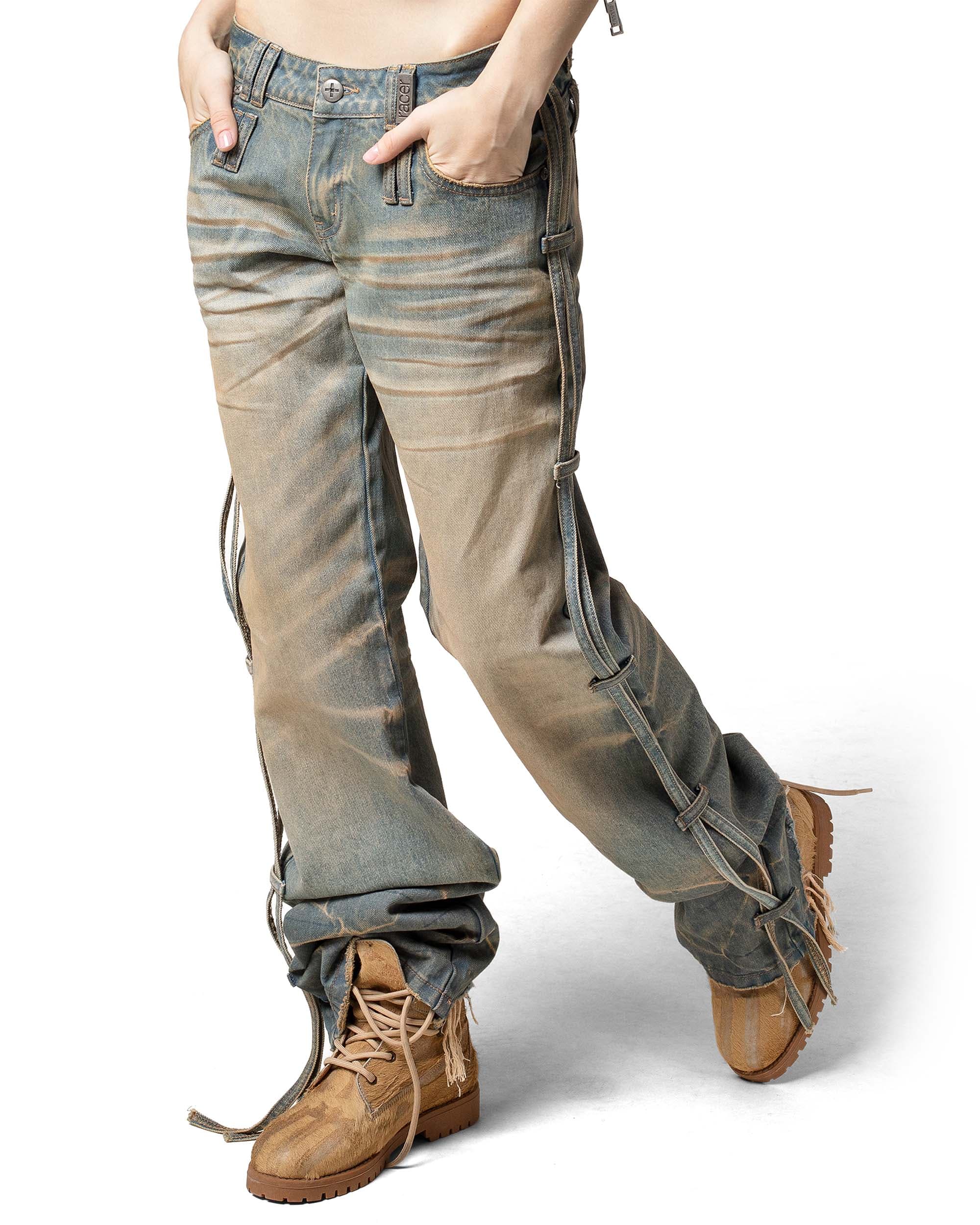 Light Blue Transformer Track Denim 2