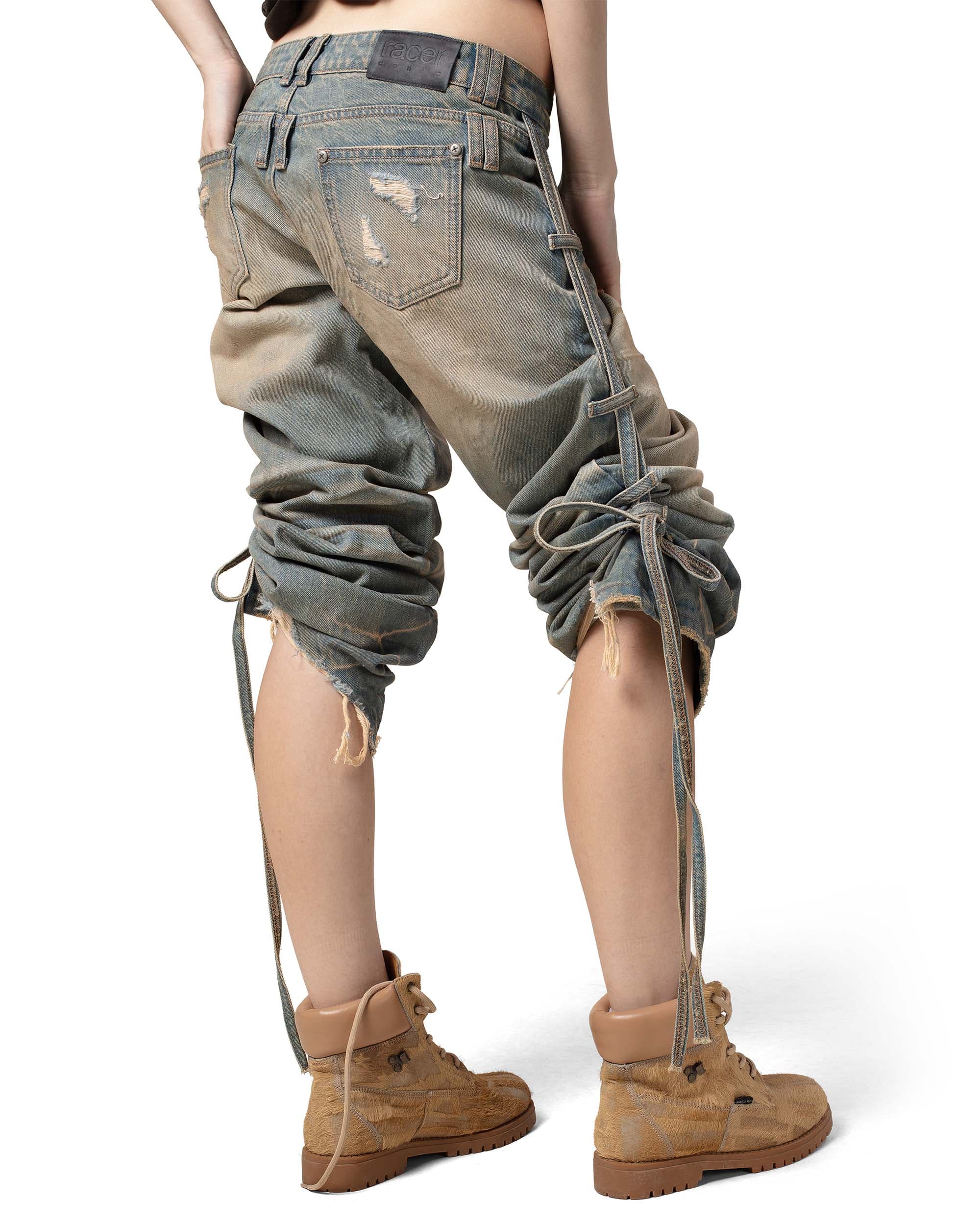 Light Blue Transformer Track Denim 4