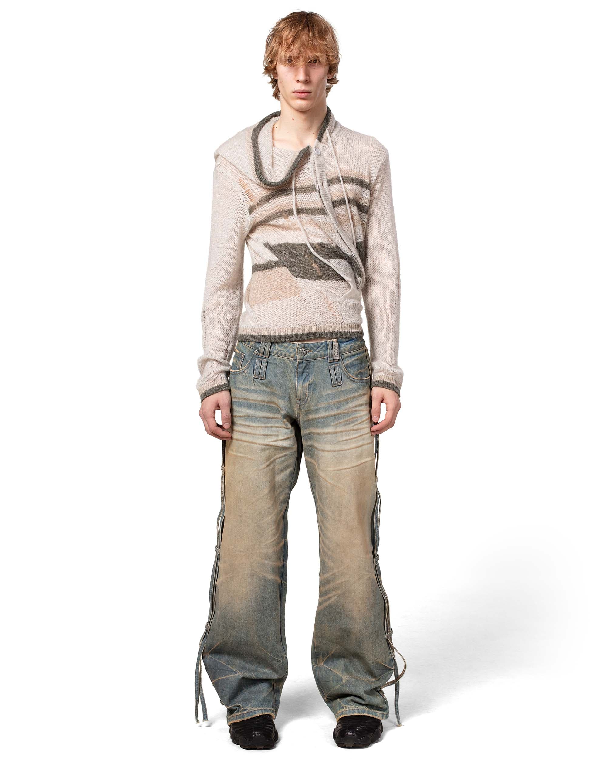 Light Blue Transformer Track Denim 6