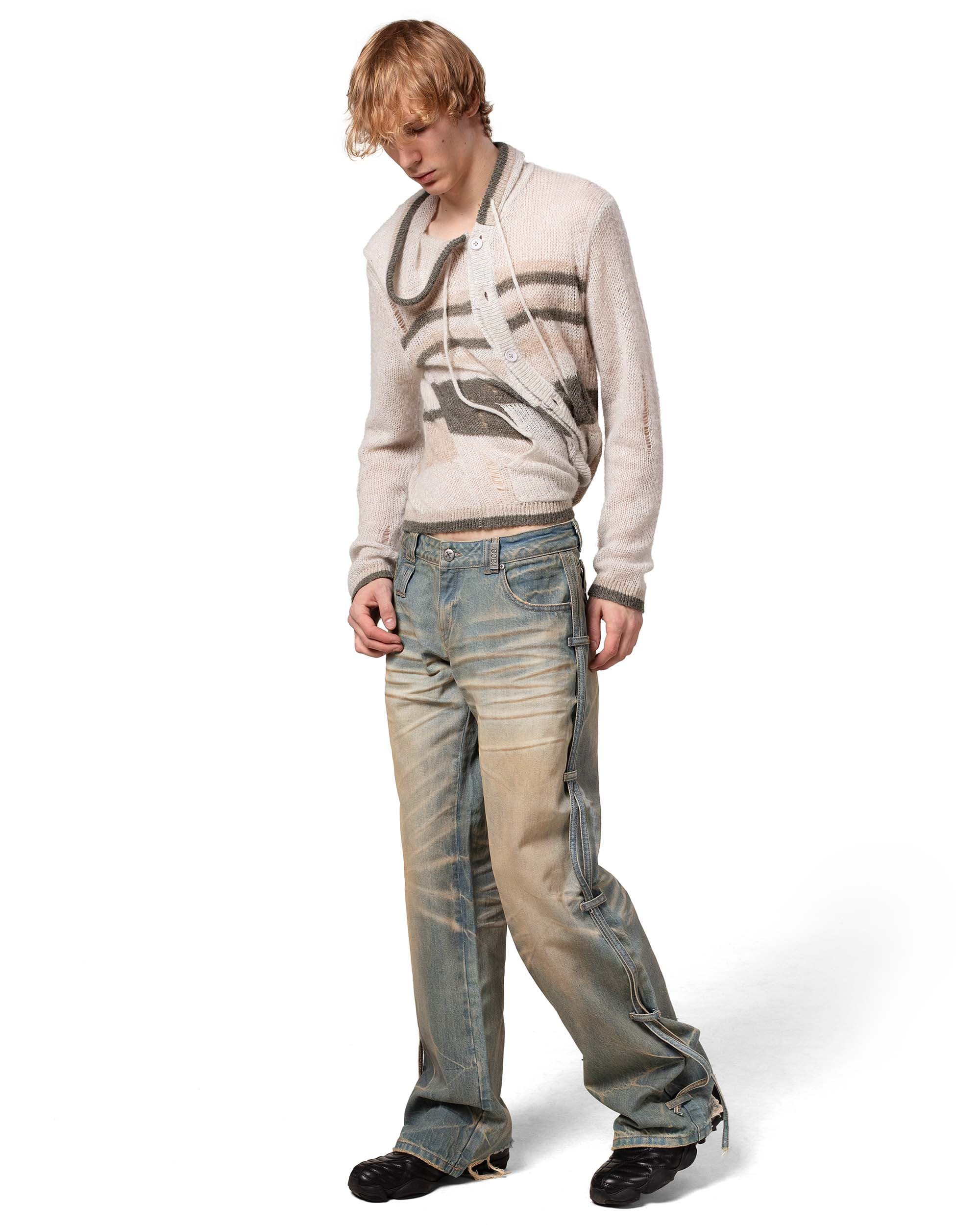 Light Blue Transformer Track Denim 10