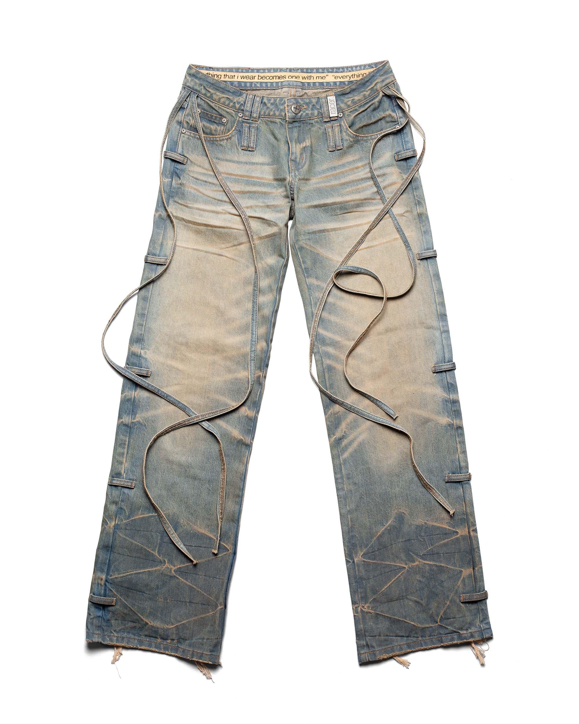 Light Blue Transformer Track Denim 11