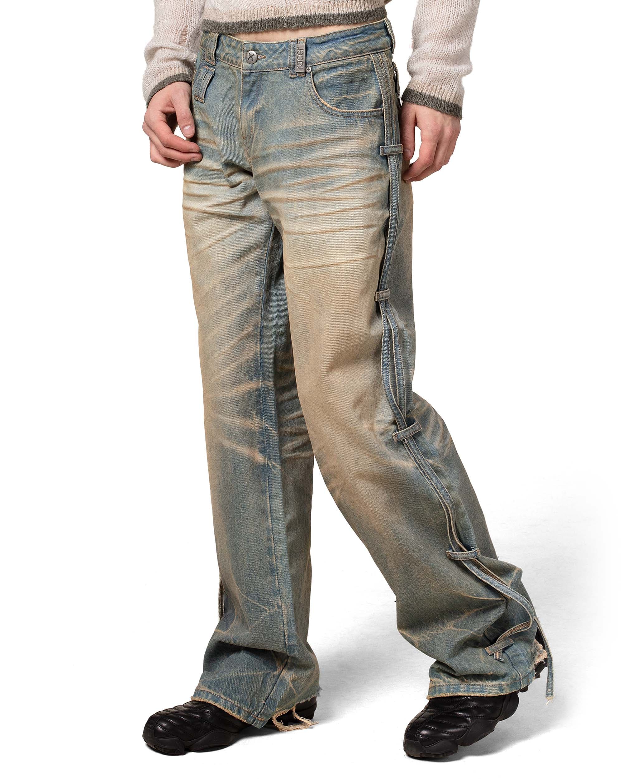 Light Blue Transformer Track Denim 13