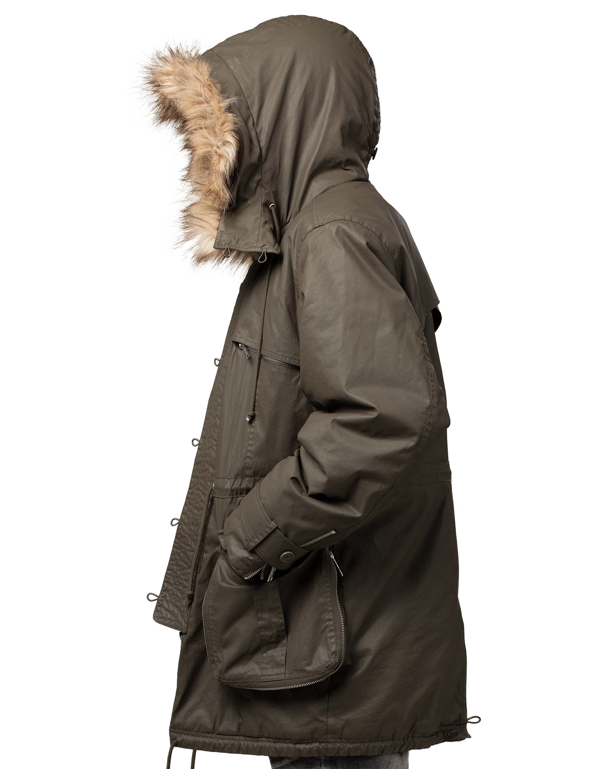 Waxed Parka Jacket 6