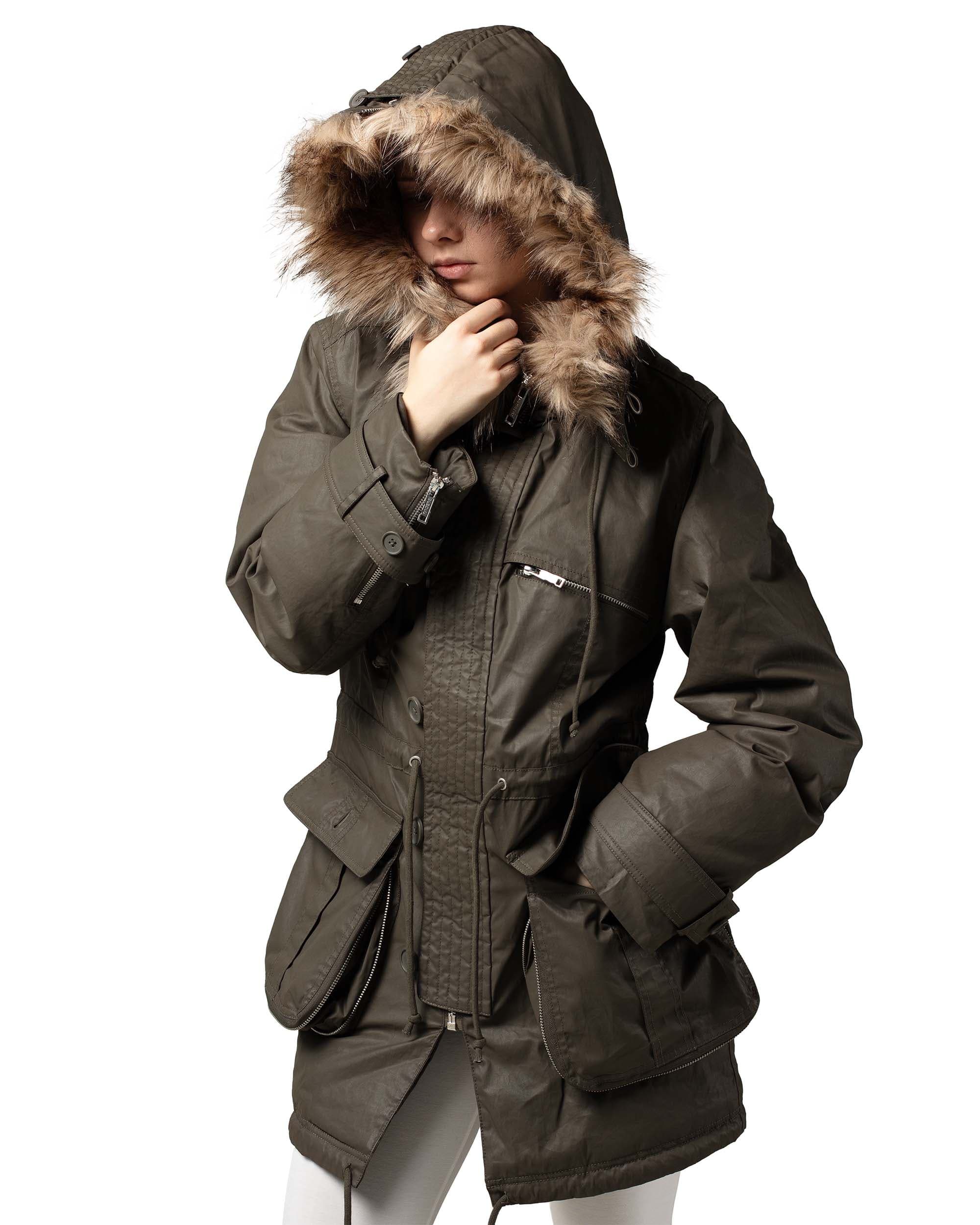 Waxed Parka Jacket 5