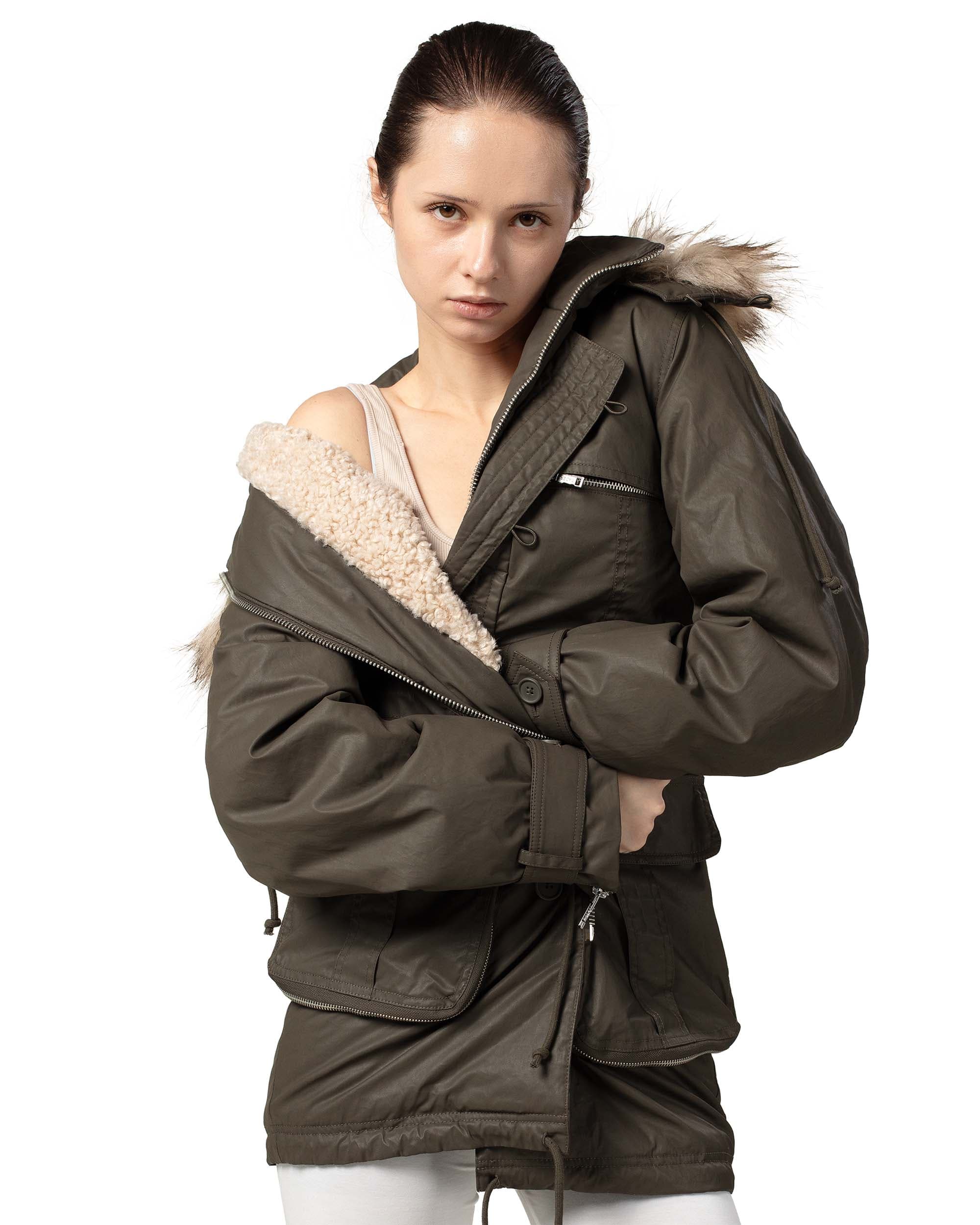 Waxed Parka Jacket 11