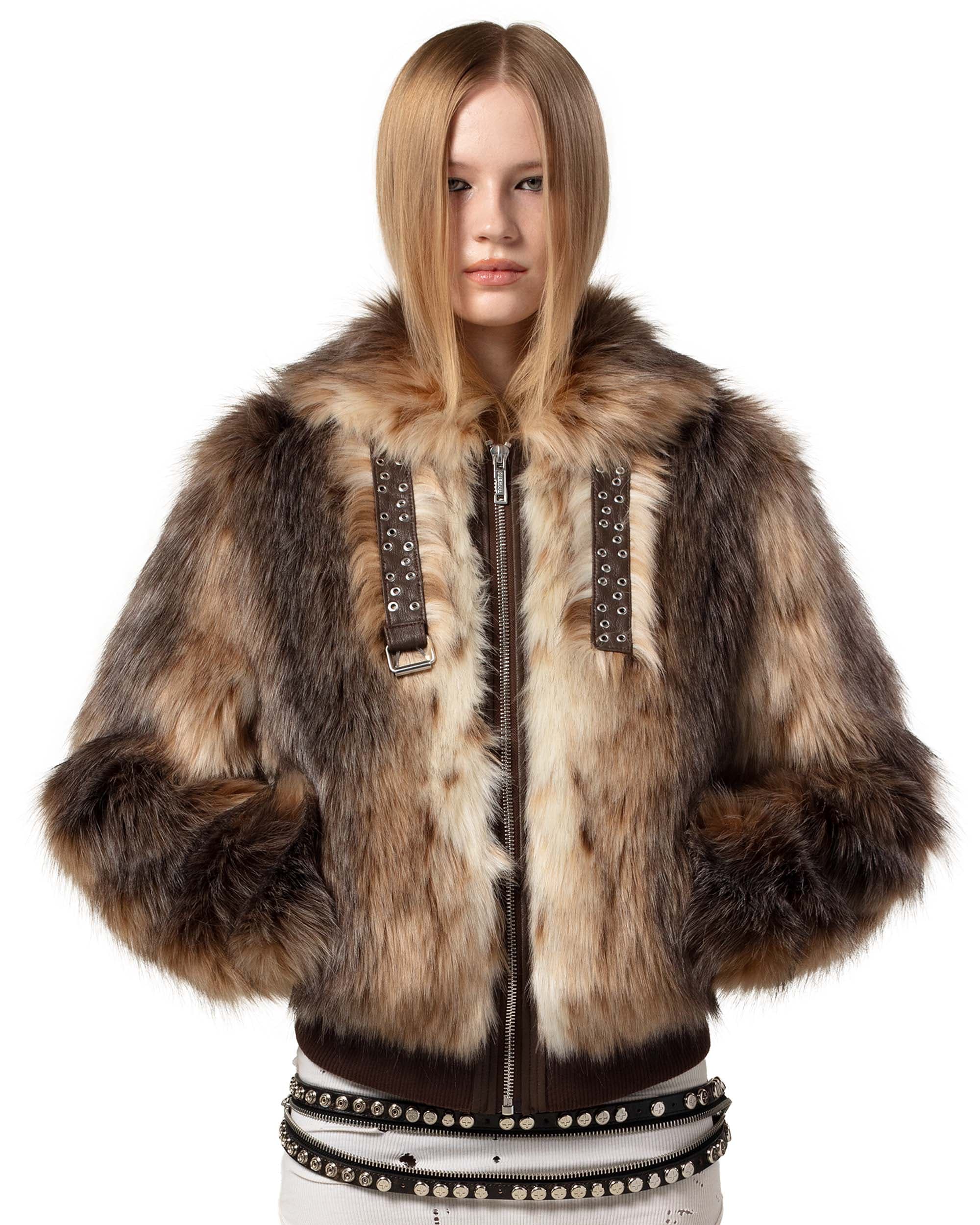 Coyote Fur Bomber 5