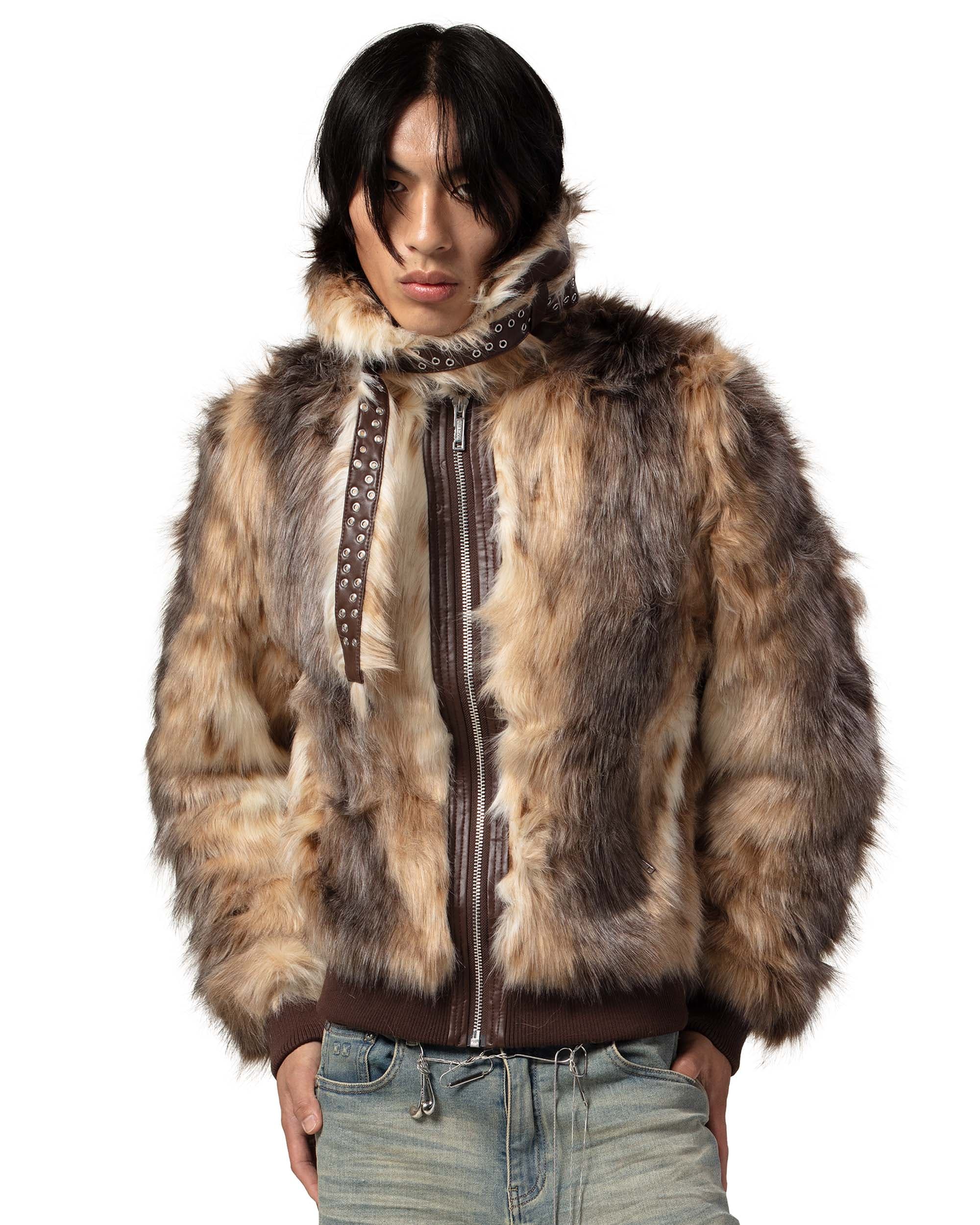 Coyote Fur Bomber 7