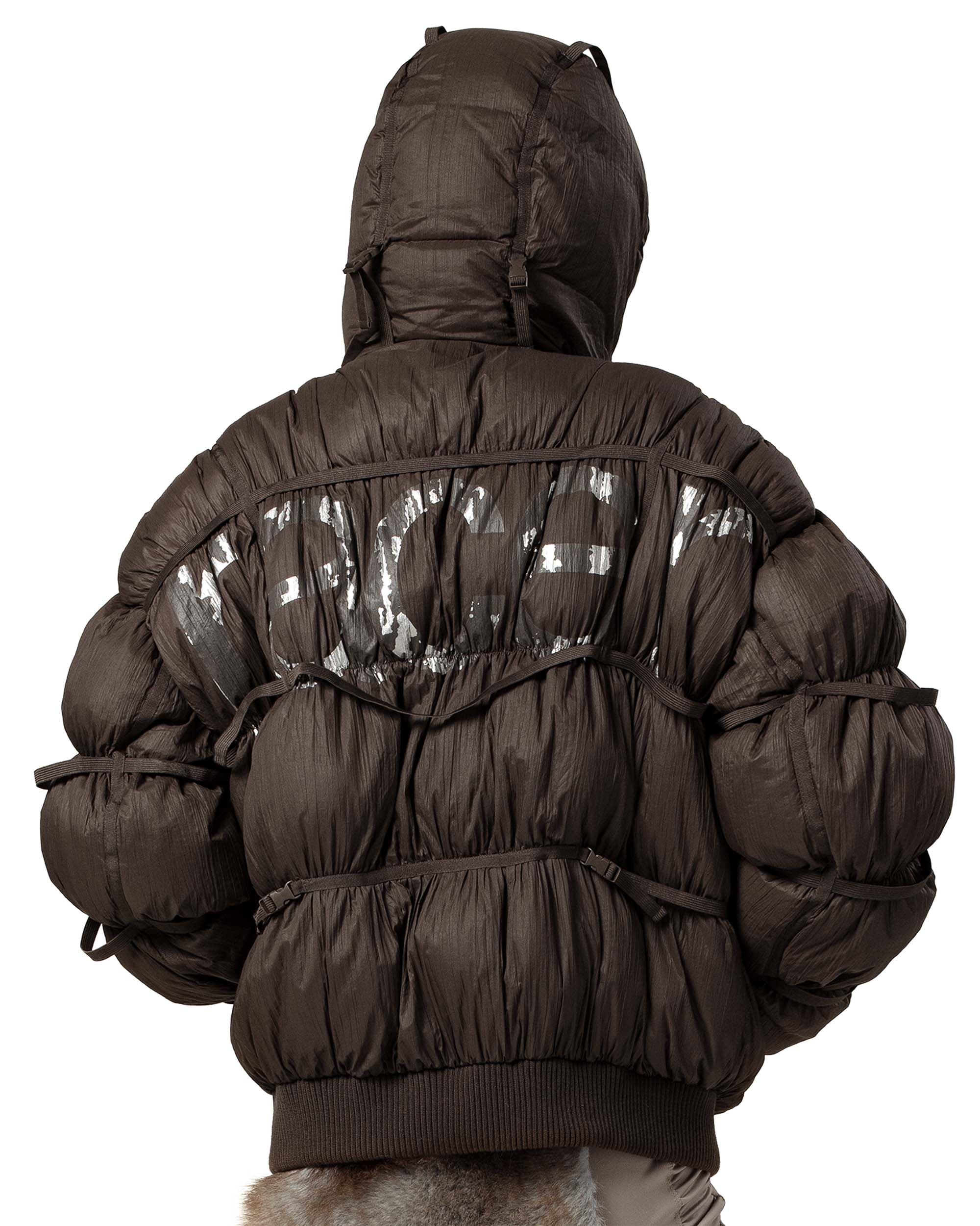 Brown Puffer Jacket X 5