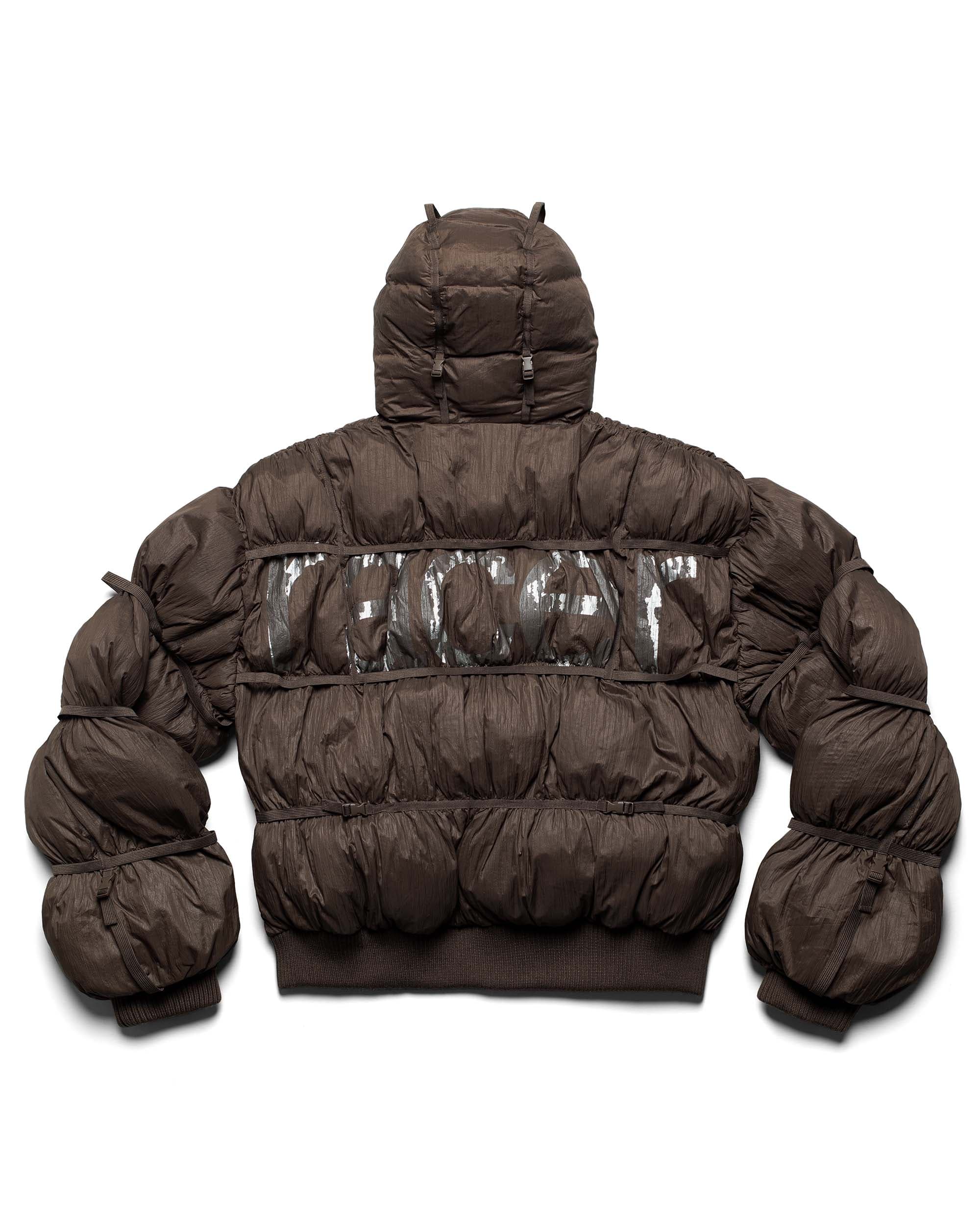 Brown Puffer Jacket X 7